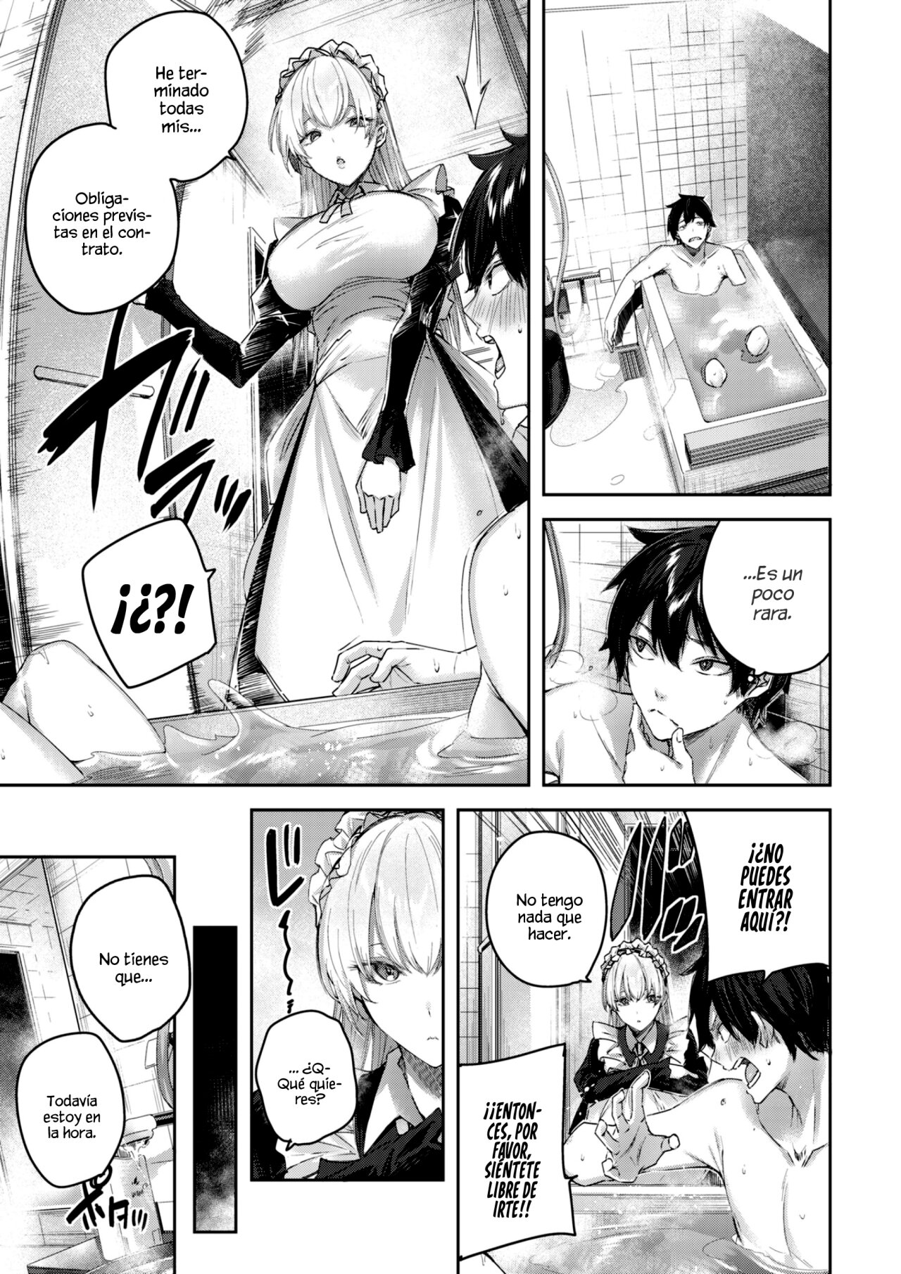 [kakao] Pure Maid Service (COMIC Kairakuten BEAST 2022-04) [Spanish] [Muslos no Sekai] [Digital] numero di immagine  9