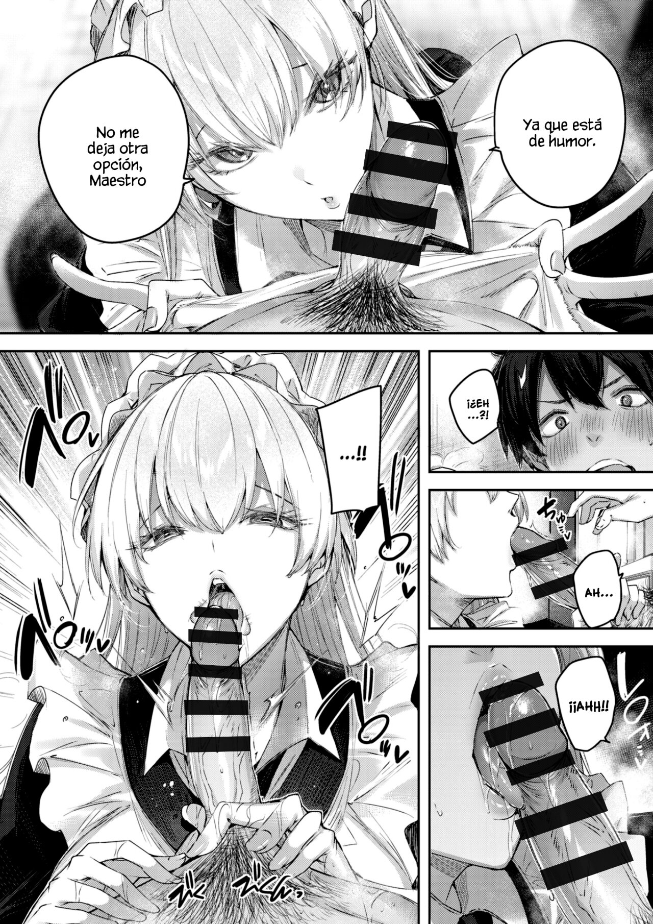 [kakao] Pure Maid Service (COMIC Kairakuten BEAST 2022-04) [Spanish] [Muslos no Sekai] [Digital] numero di immagine  14