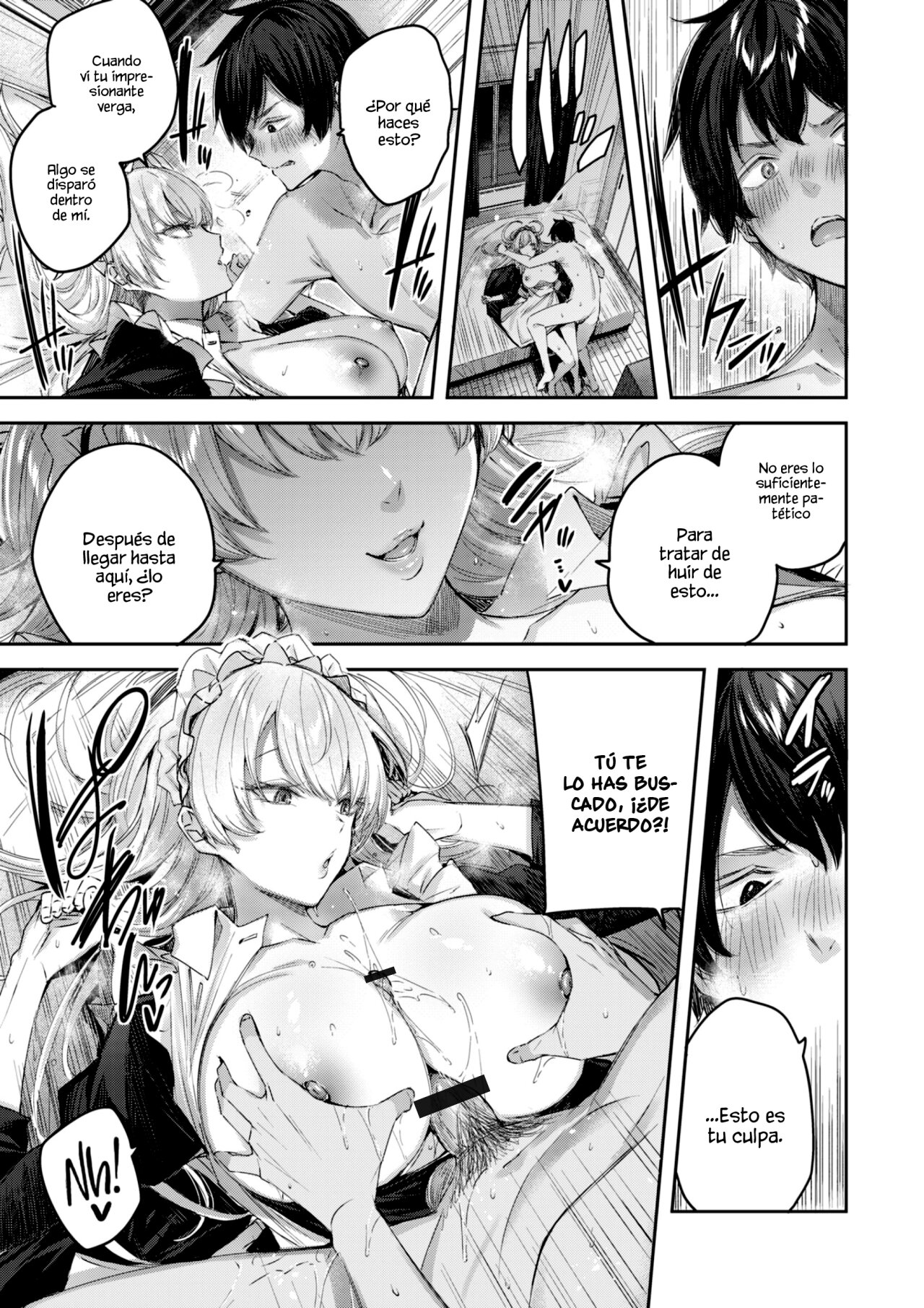 [kakao] Pure Maid Service (COMIC Kairakuten BEAST 2022-04) [Spanish] [Muslos no Sekai] [Digital] numero di immagine  17