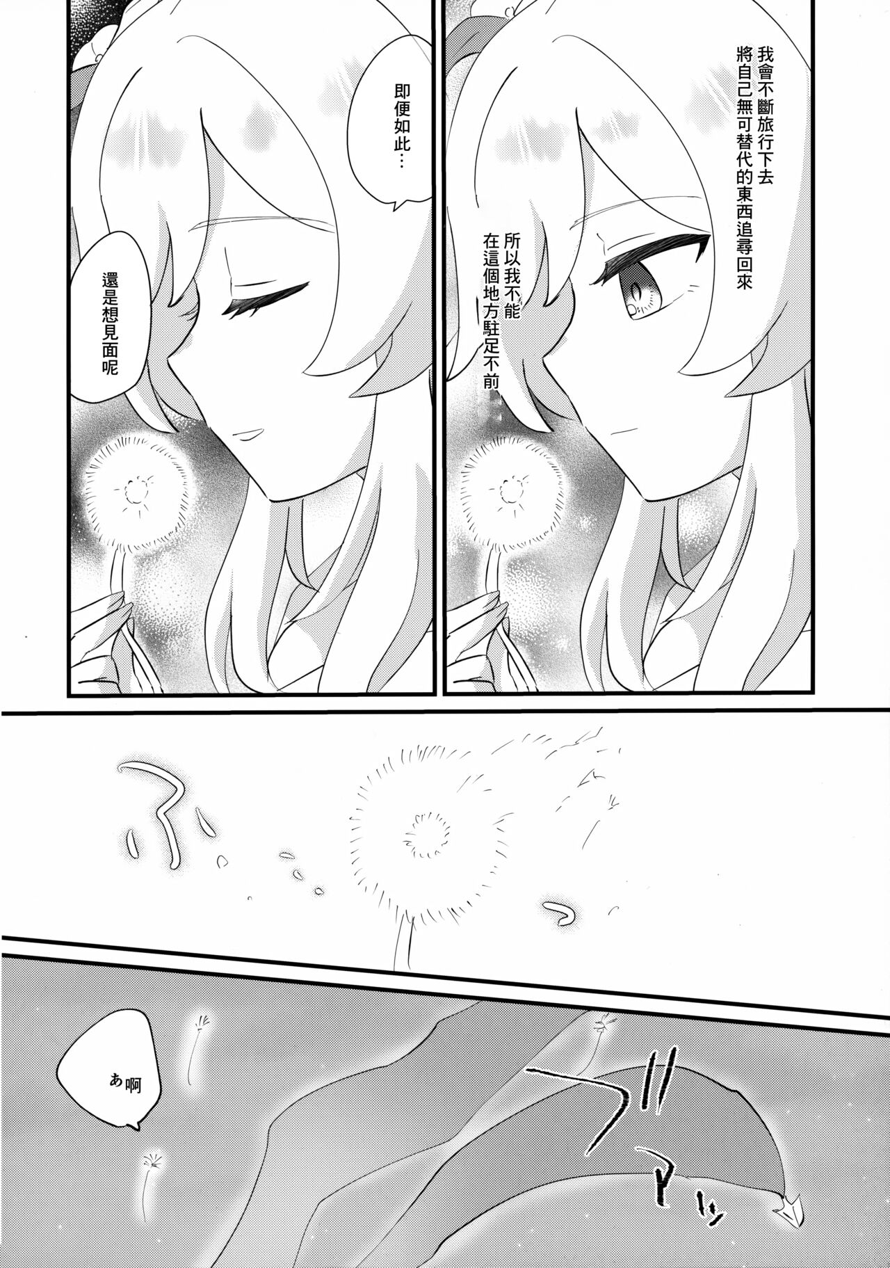 (Kami no Eichi 4) [Cotton Candy (Wataame)] Yumeji yori Kaerite (Genshin Impact) [Chinese] image number 7