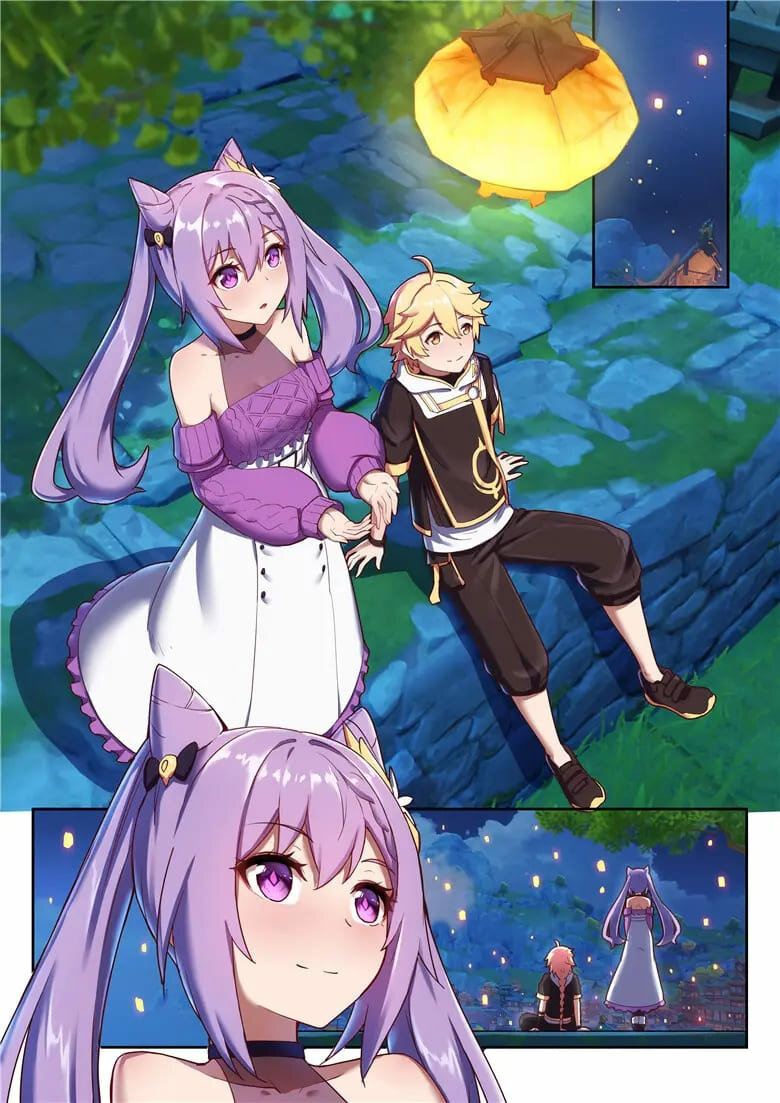 [Longbow Flintlock] Keqing's Date With The Traveler | La cita de Keching con el viajero (Genshin Impact) [Spanish] 이미지 번호 10