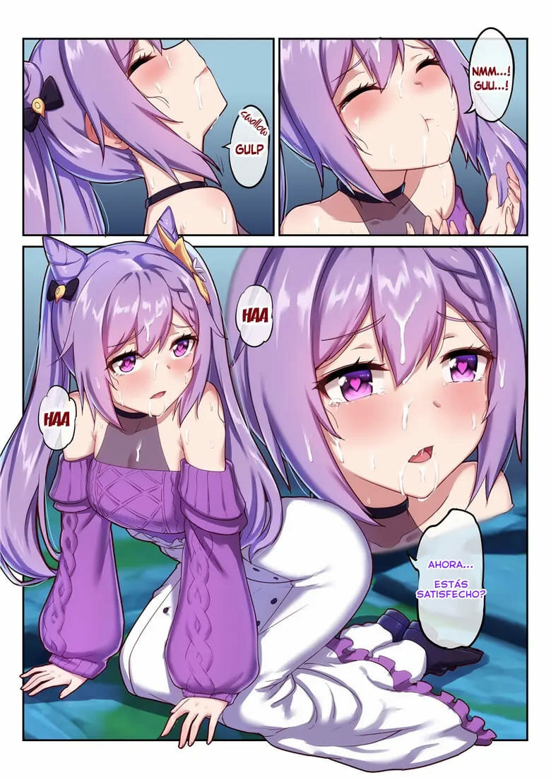 [Longbow Flintlock] Keqing's Date With The Traveler | La cita de Keching con el viajero (Genshin Impact) [Spanish] 이미지 번호 17