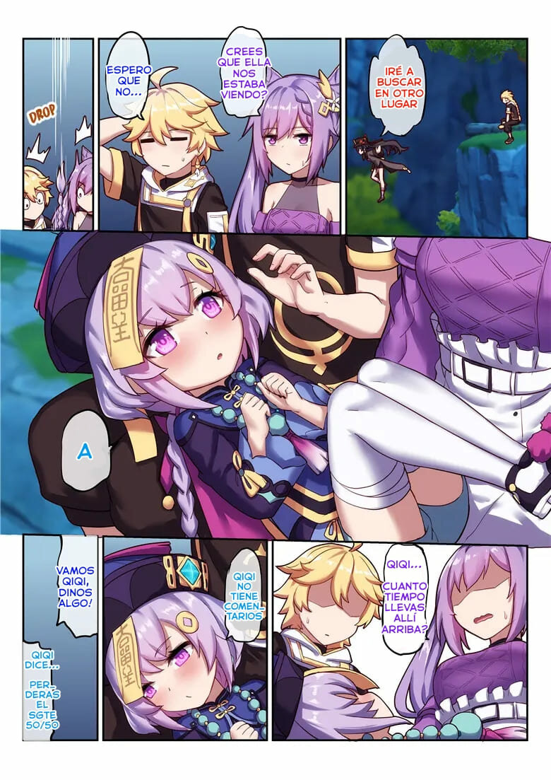 [Longbow Flintlock] Keqing's Date With The Traveler | La cita de Keching con el viajero (Genshin Impact) [Spanish] 이미지 번호 25