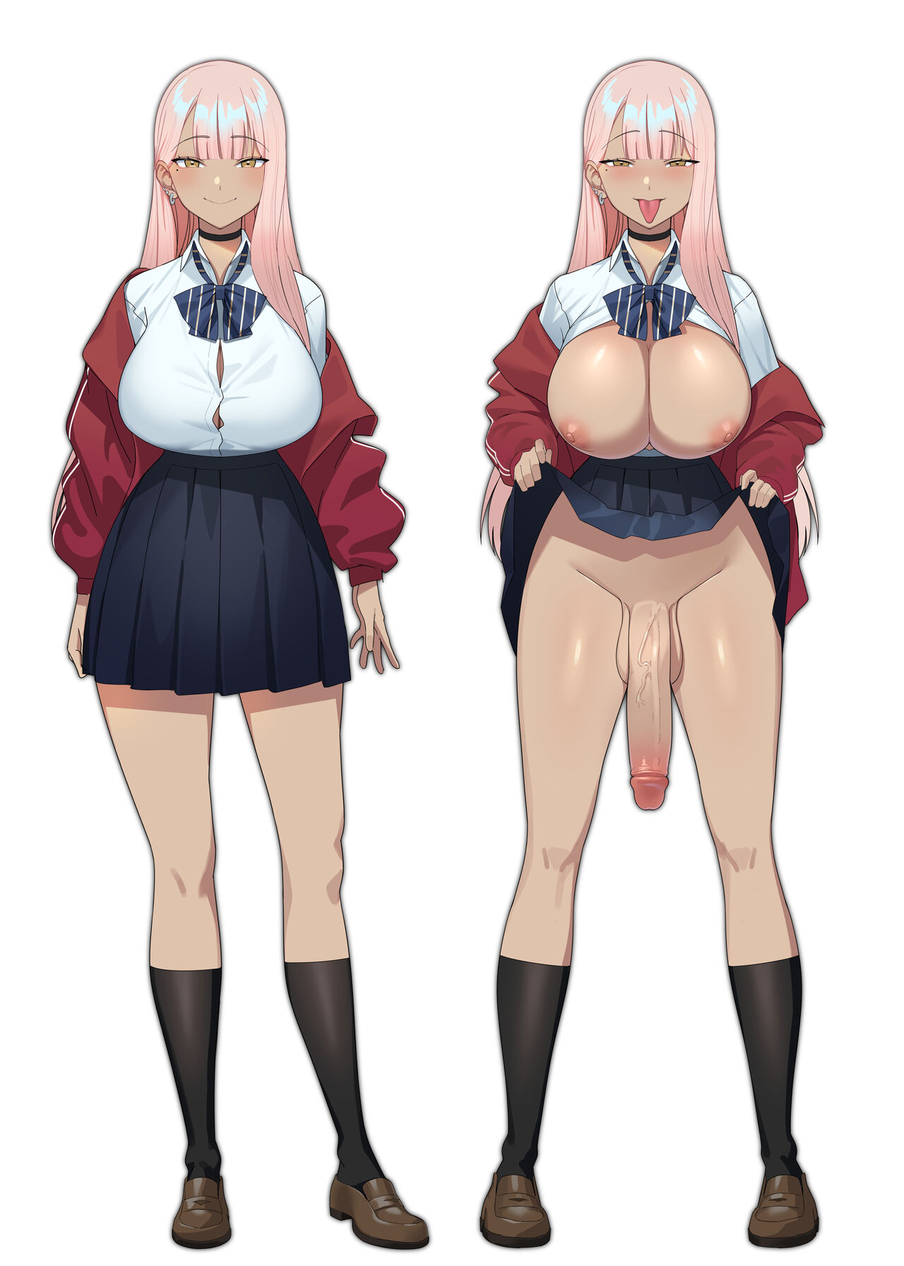 [Gomu] Futanari Gal-tachi [Chinese] Bildnummer 2