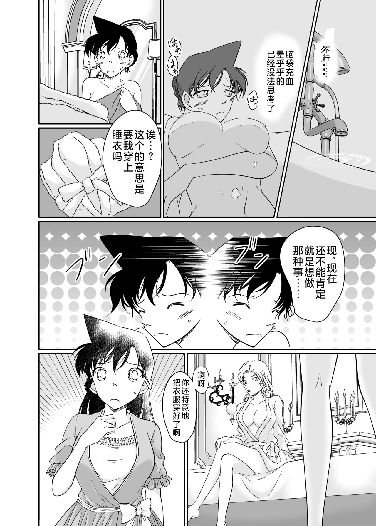 [Shiroyagi] ran and Vermouth (Detective Conan) [Chinese] [不咕鸟汉化组] 이미지 번호 14