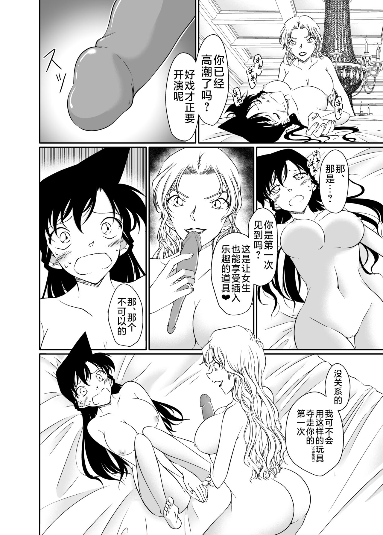 [Shiroyagi] ran and Vermouth (Detective Conan) [Chinese] [不咕鸟汉化组] 이미지 번호 22