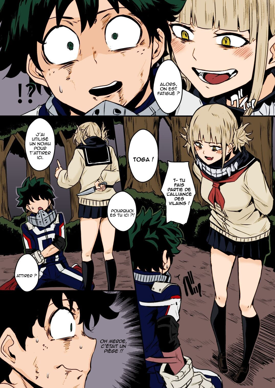 [Happouvijin (yumoteliuce)] Trap Honey (My Hero Academia) [French] [﻿Maho-Firuta] [Colorized] [Digital] numero di immagine  3