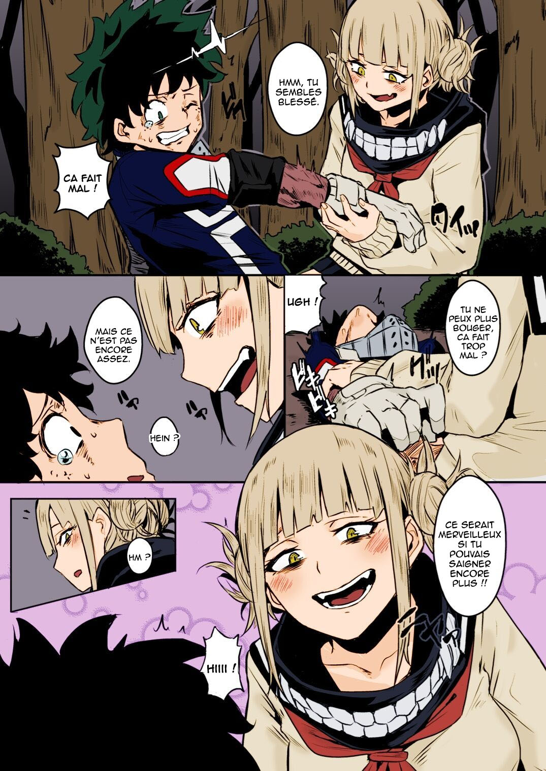 [Happouvijin (yumoteliuce)] Trap Honey (My Hero Academia) [French] [﻿Maho-Firuta] [Colorized] [Digital] numero di immagine  4