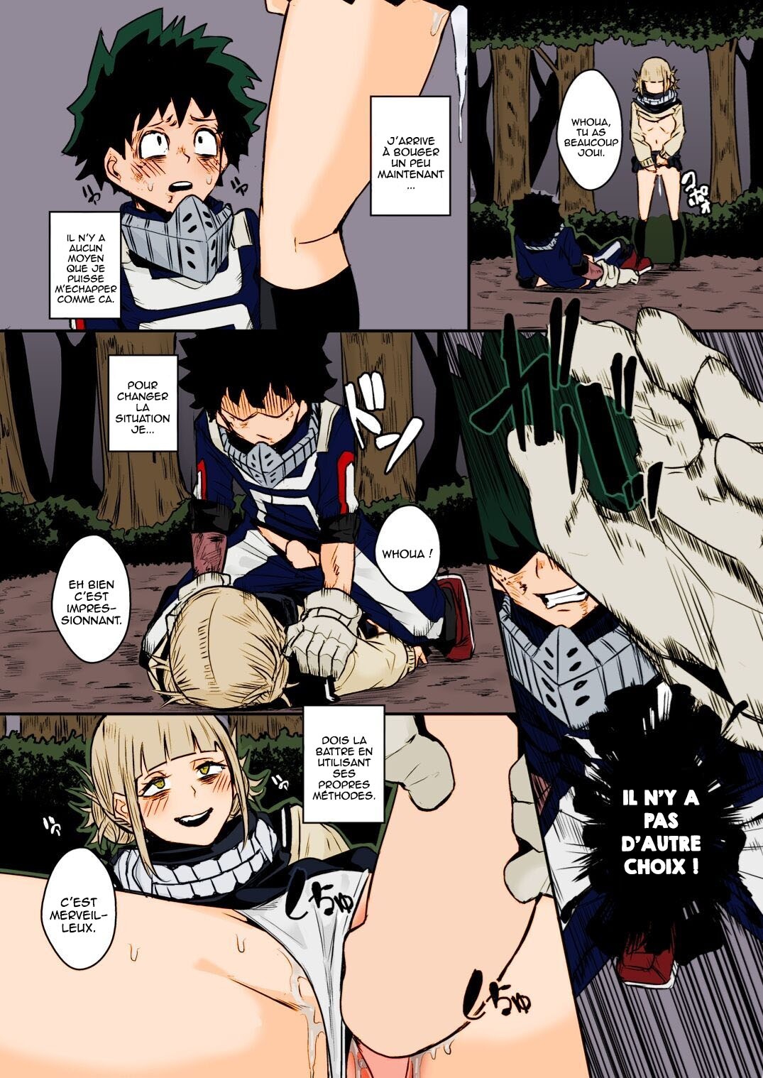 [Happouvijin (yumoteliuce)] Trap Honey (My Hero Academia) [French] [﻿Maho-Firuta] [Colorized] [Digital] numero di immagine  15