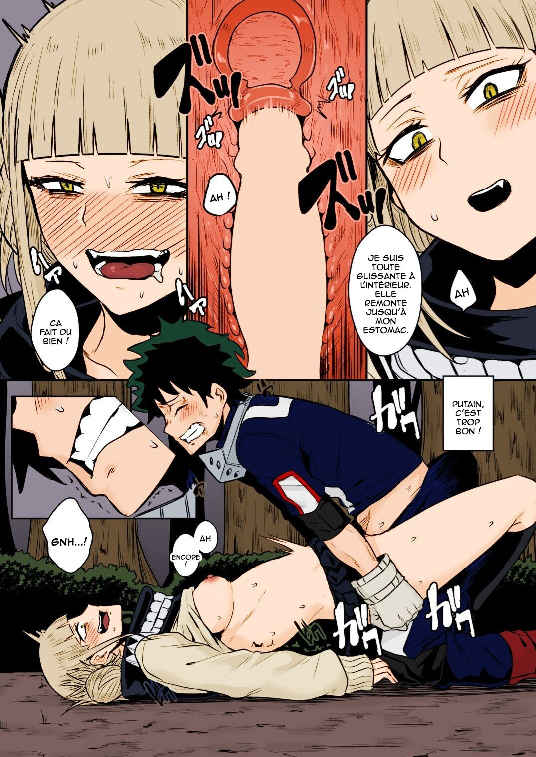 [Happouvijin (yumoteliuce)] Trap Honey (My Hero Academia) [French] [﻿Maho-Firuta] [Colorized] [Digital] numero di immagine  18