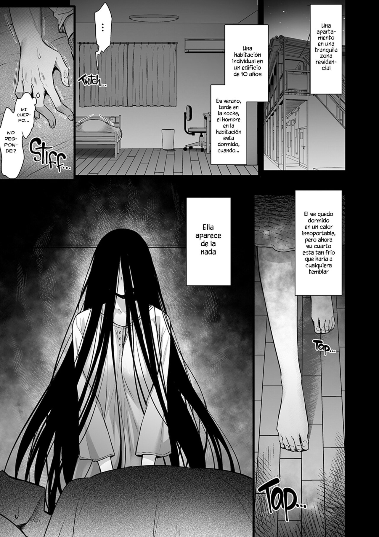 [Himeya (Abe Inori)] Rental Tanetsuke Oji-san Ghost ~Tera Umare no Tanetsuke Oji-san, Yuurei to Nonstop Hame Jorei~ | Rental Seeding Uncle: Ghost [Spanish] [Decensored] [Digital] image number 3