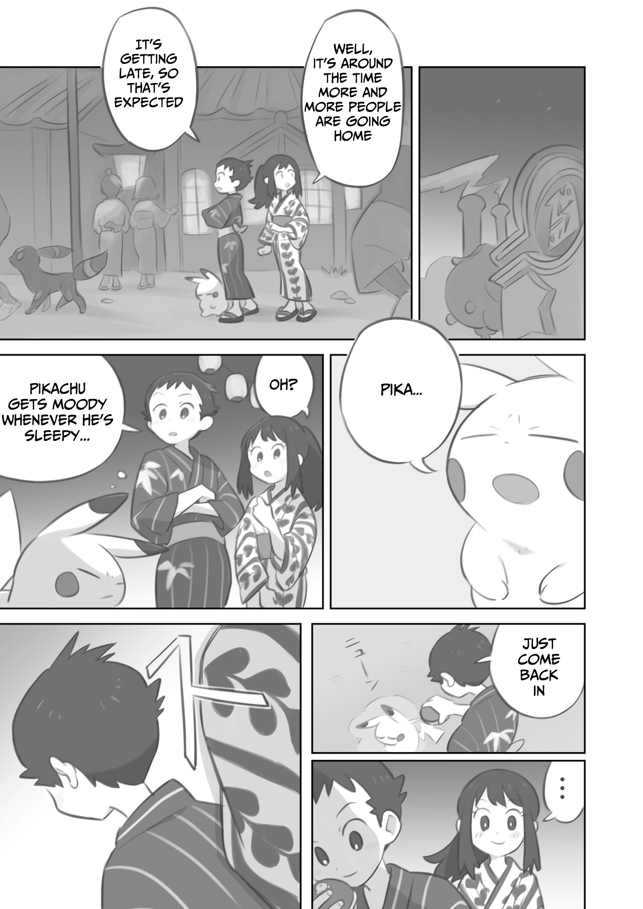 [Kinni] Futanari Shujinkou-chan ga Teru Senpai o Horu Manga 2 (Pokemon LEGENDS: Arceus) [English] 이미지 번호 3