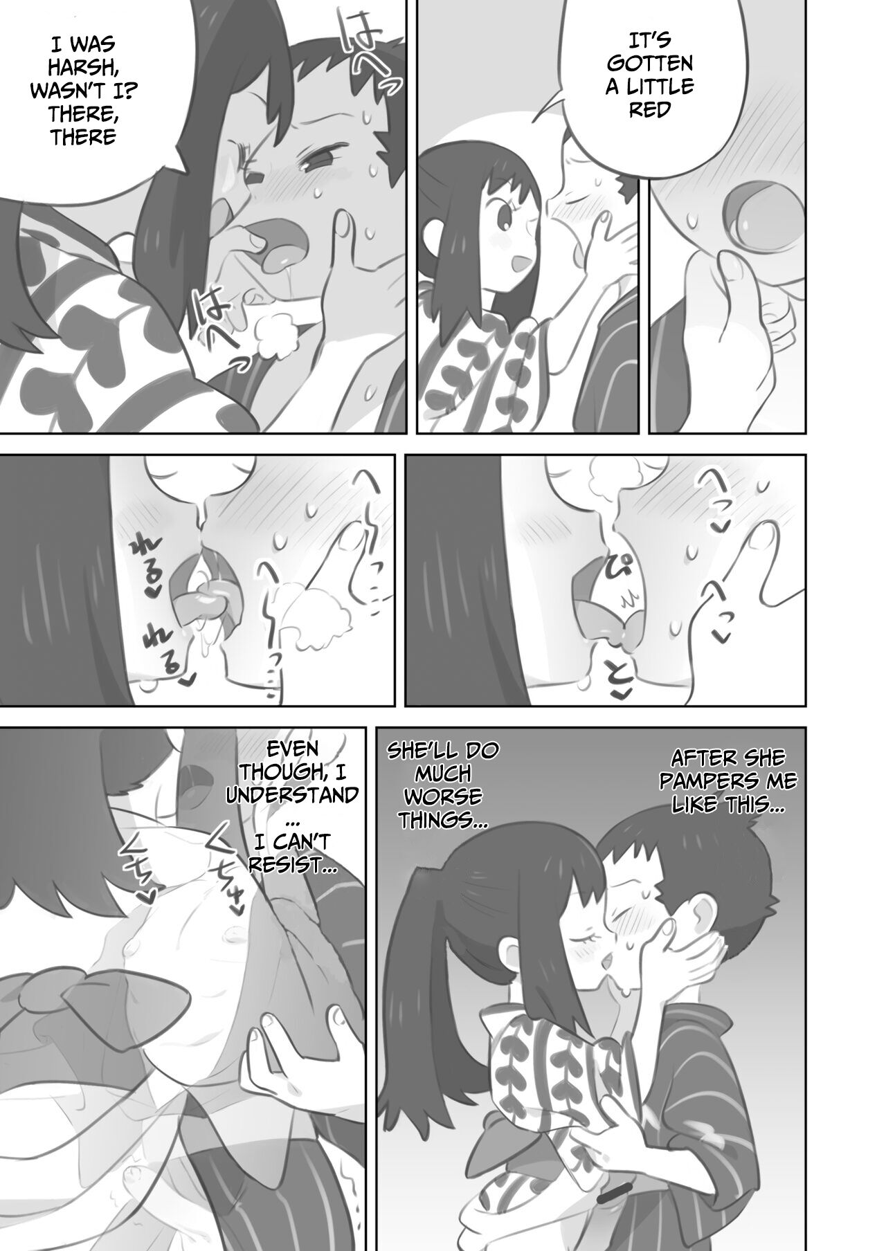 [Kinni] Futanari Shujinkou-chan ga Teru Senpai o Horu Manga 2 (Pokemon LEGENDS: Arceus) [English] 이미지 번호 21