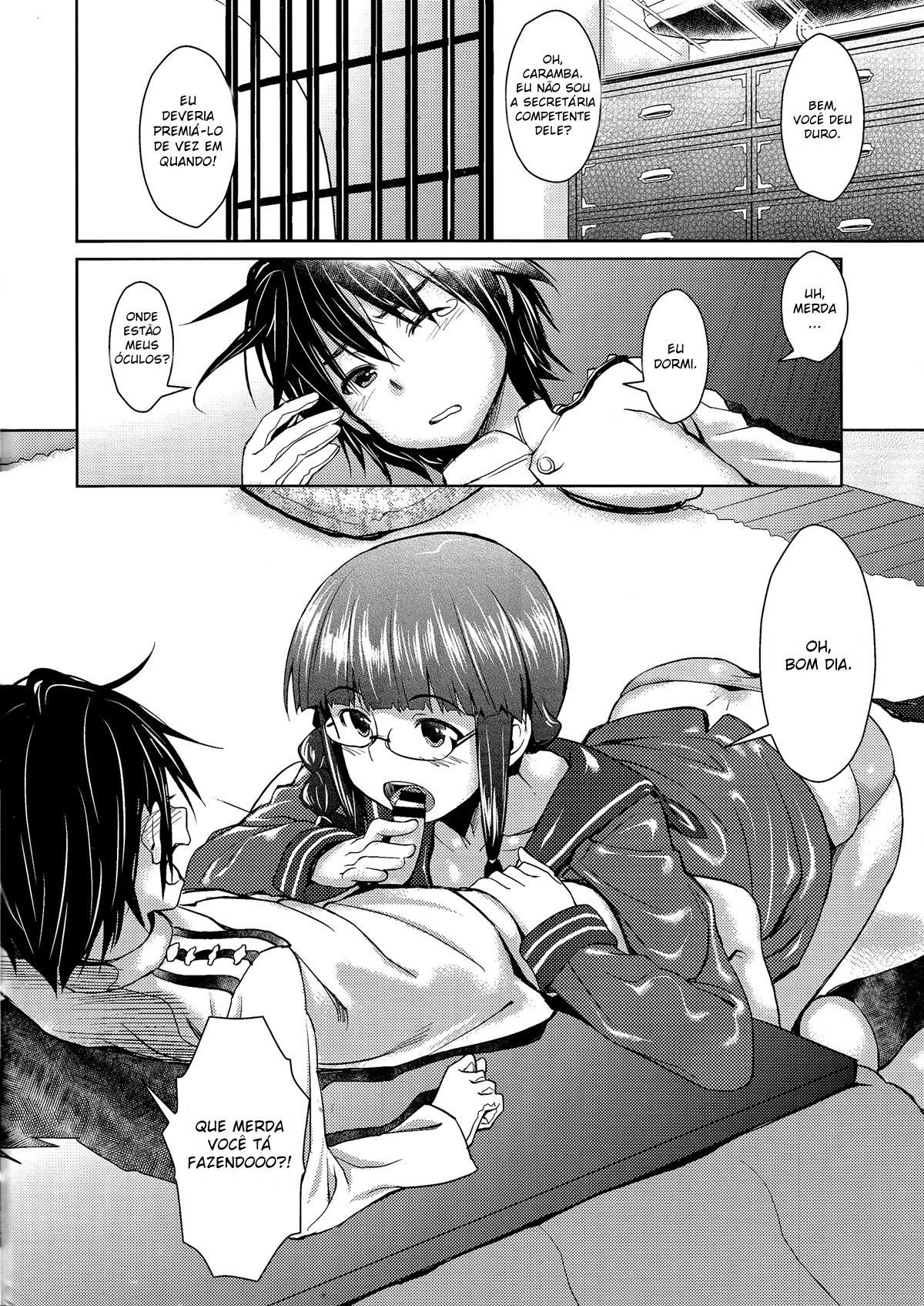 (C85) [AERODOG (inu)] Hishokan no Kitakami-sama da yo. (Kantai Collection -KanColle-) [Portuguese-BR] [Rai Staz] numero di immagine  5