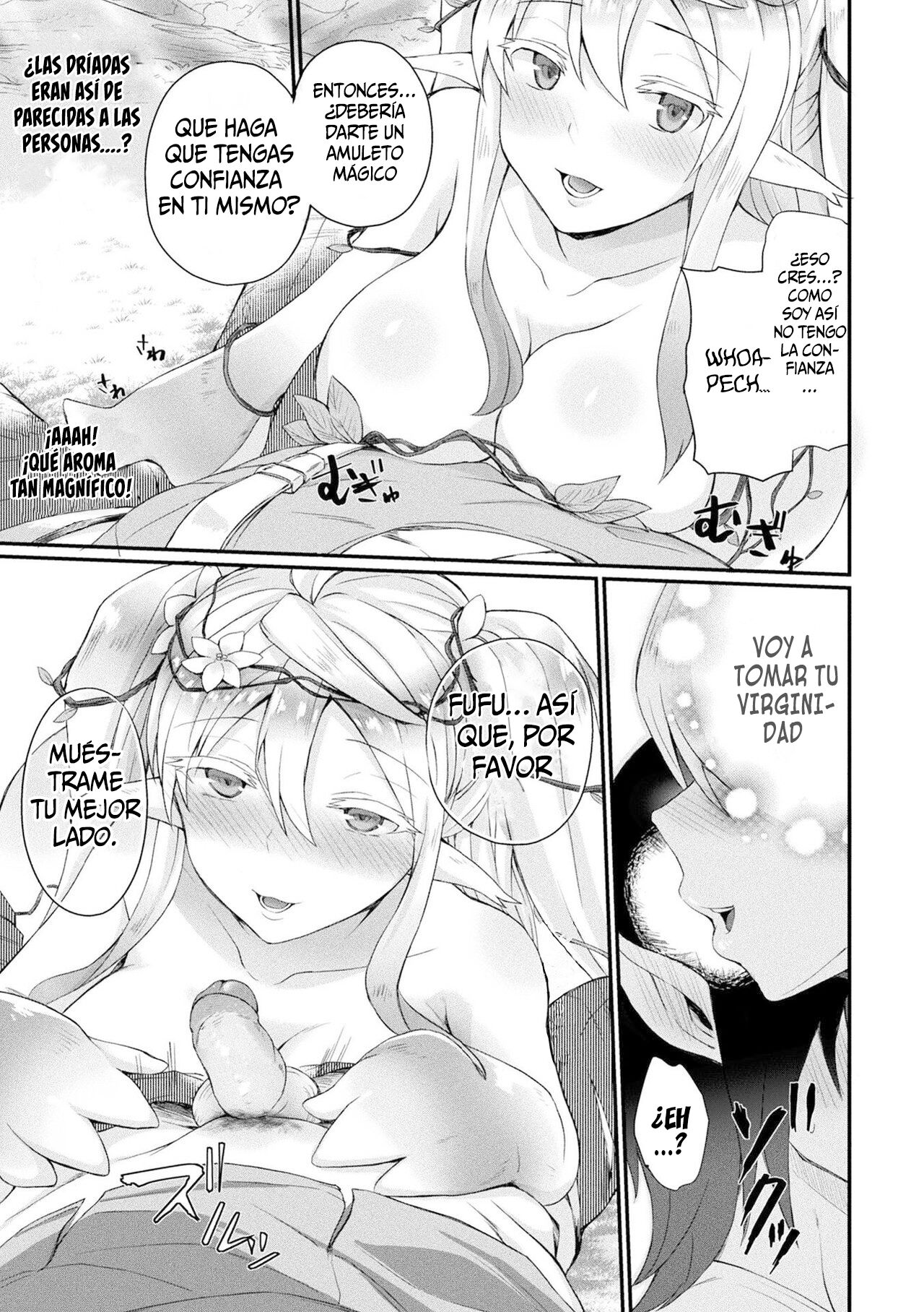 [Amamiya Shinjitsu] Fuwatoro Fragrance ~Mori no Mamono wa Amai Yume~ | Fragancia Esponjosa ~Los Monstruos del Bosque son como un Dulce Sueño~ (COMIC Unreal 2020-08 Vol. 86) [Spanish] [SSR Translations & Anime no Mansebia] [Digital] image number 5