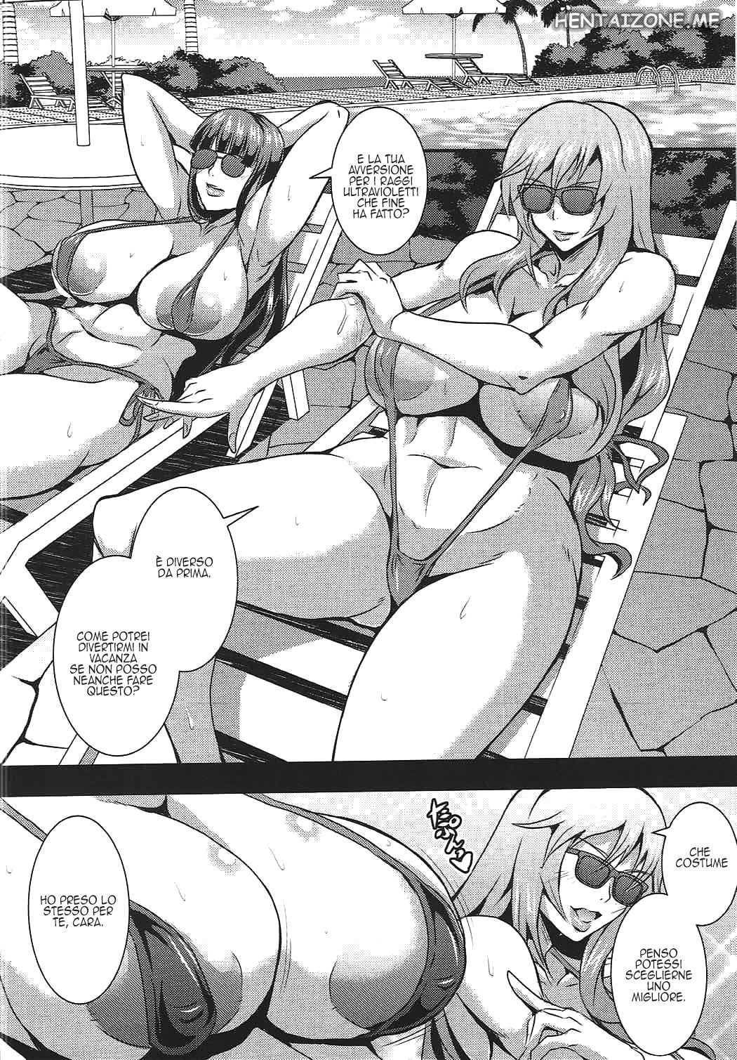 (C92) [MEAN MACHINE (Mifune Seijirou)] Iemototachi no Kyuujitsu | Una Vacanza Ricca di Avventura (Girls und Panzer) [Italian] numero di immagine  3