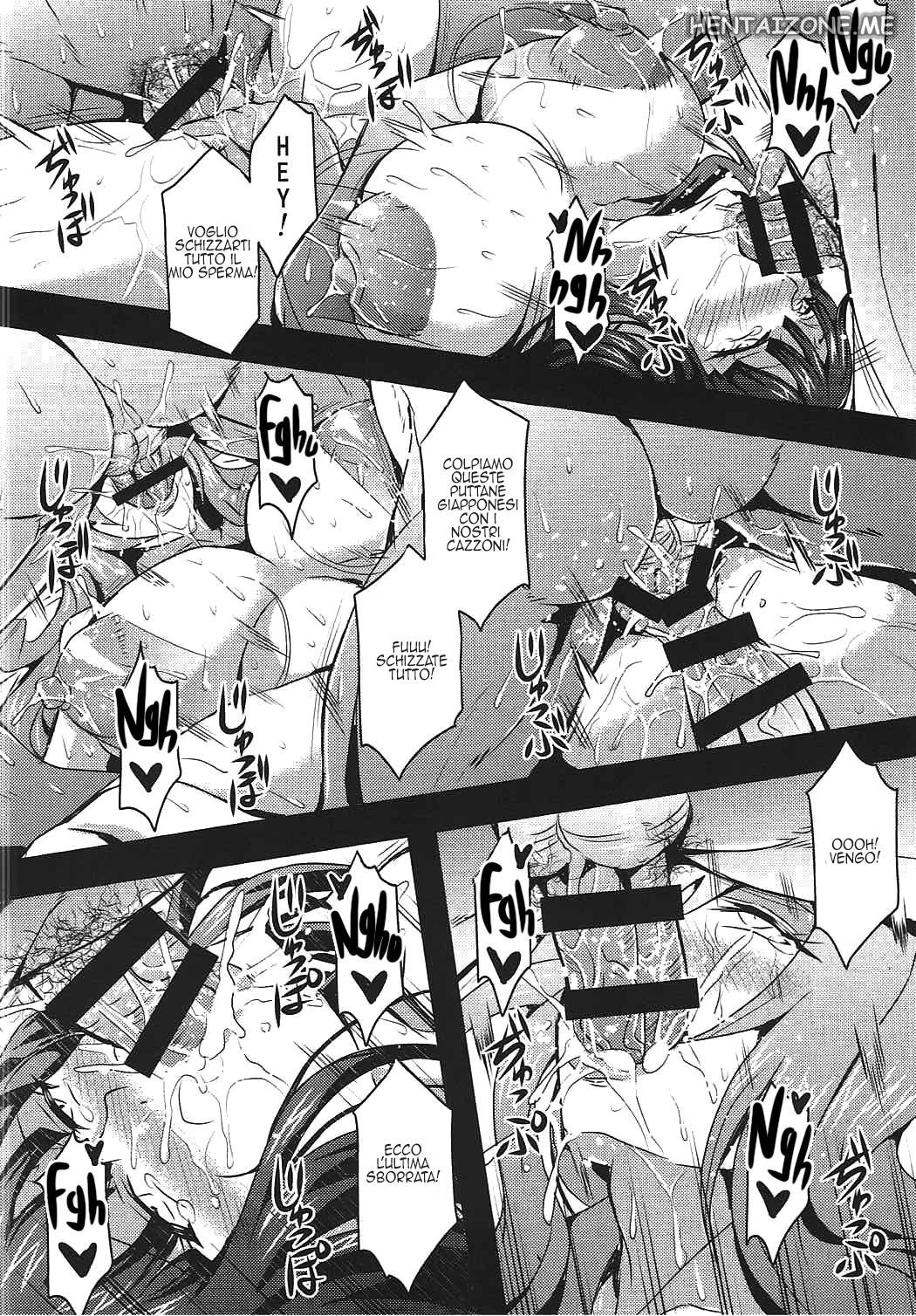 (C92) [MEAN MACHINE (Mifune Seijirou)] Iemototachi no Kyuujitsu | Una Vacanza Ricca di Avventura (Girls und Panzer) [Italian] numero di immagine  25