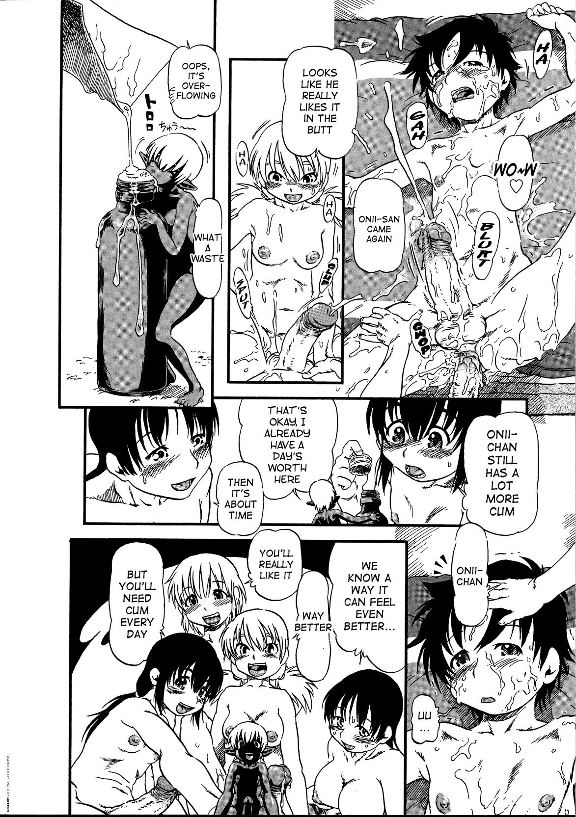 [Horihone Saizou]  The God In The Bottle [English] {Ero-Otoko} (Decensored) numero di immagine  16