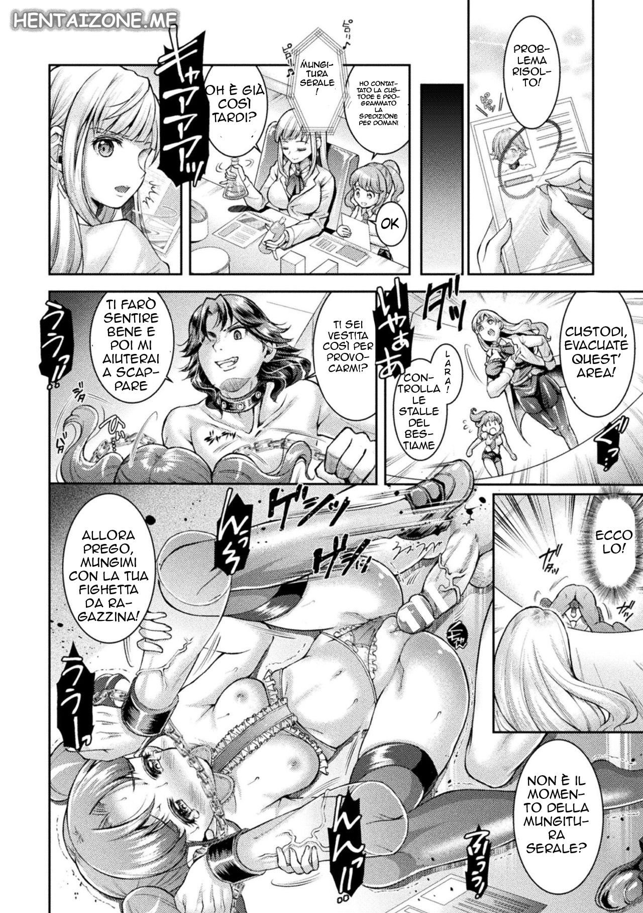 [SHUKO] Sakusei Shisetsu Shochou Stella no 1-nichi | A Day in the Life of Director Stella (2D Comic Magazine Otoko ga Kawareru Gyaku Ningen Bokujou Vol. 2) [Italian] [Digital] Bildnummer 8