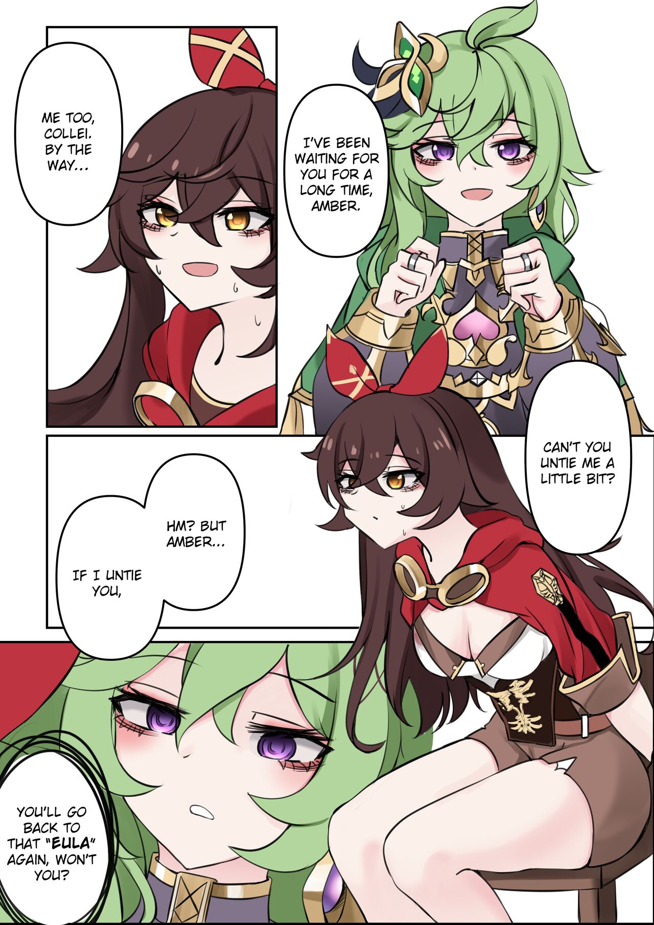 [Bubo] 기다림 | Waiting (Genshin Impact) [Colorized] [Uncensored] [English] [Hikura Scans] numero di immagine  3