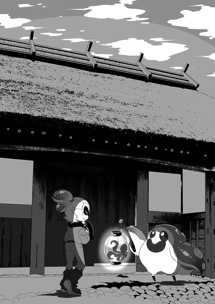 [Super Shizu Panda (SIZMA)] 夜のプライベートマッチ | Private Match at Night (Splatoon) [English] [Kyrari] image number 1