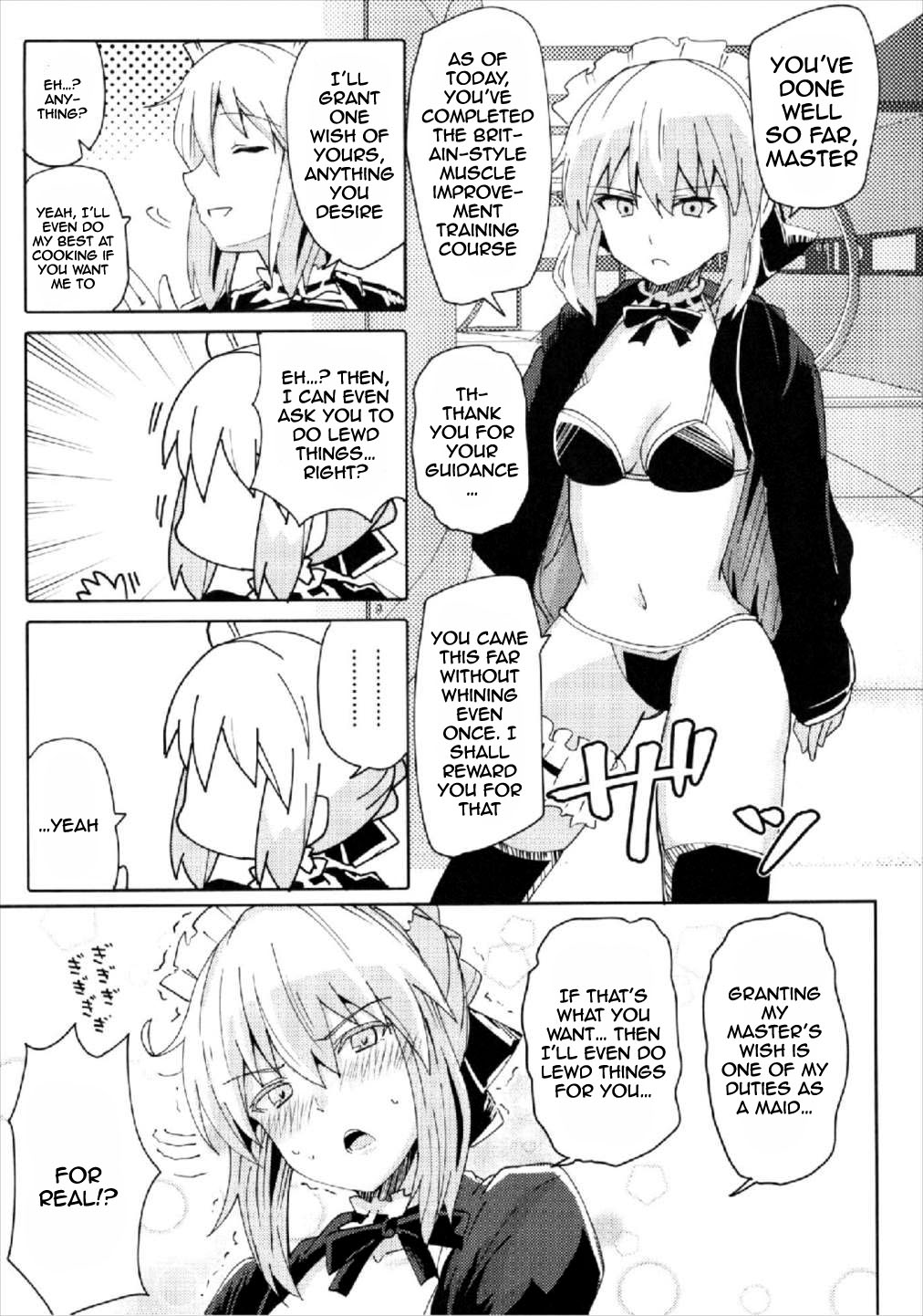 (COMIC1☆12) [Atelier Stars (Arito Arayuru, yozo)] Dosukebe Saber Wars 2 | Perverted Saber Wars 2 (Fate/Grand Order) [English] {Doujins.com} image number 4