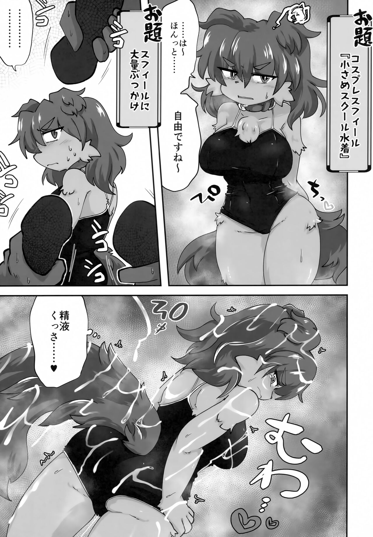 (Kemoket 12) [Hyaku Touya (Hyaku Tou)] Naka ni Dasu zo Ssfiel 2 изображение № 14