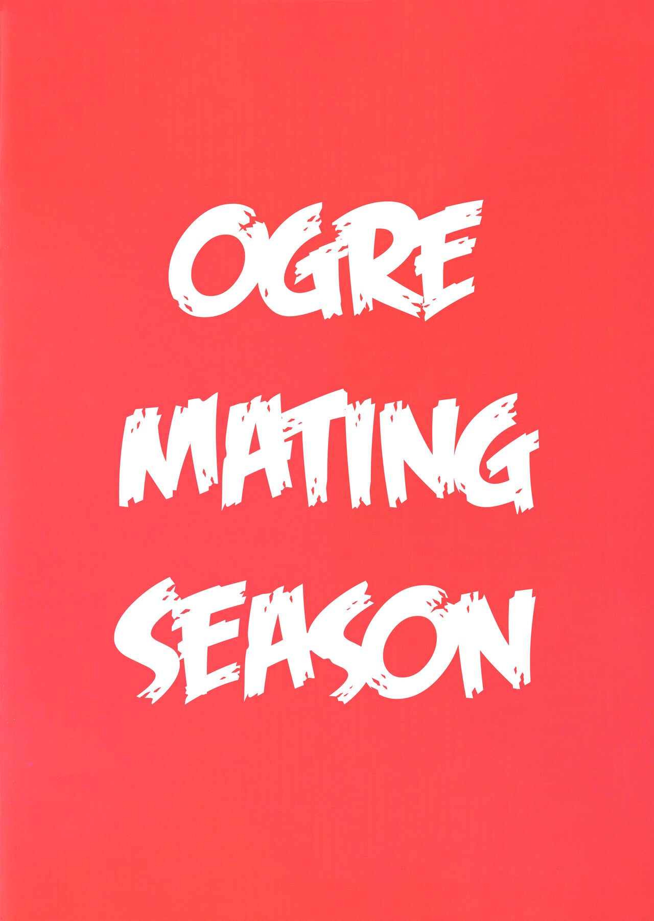 (C100) [M-ya (Mikoyan)] Ogre tai Dark Elf Ogre Hanshoku Dai Sakusen | Ogre Vs Dark Elf - Ogre Mating Season [English] image number 2