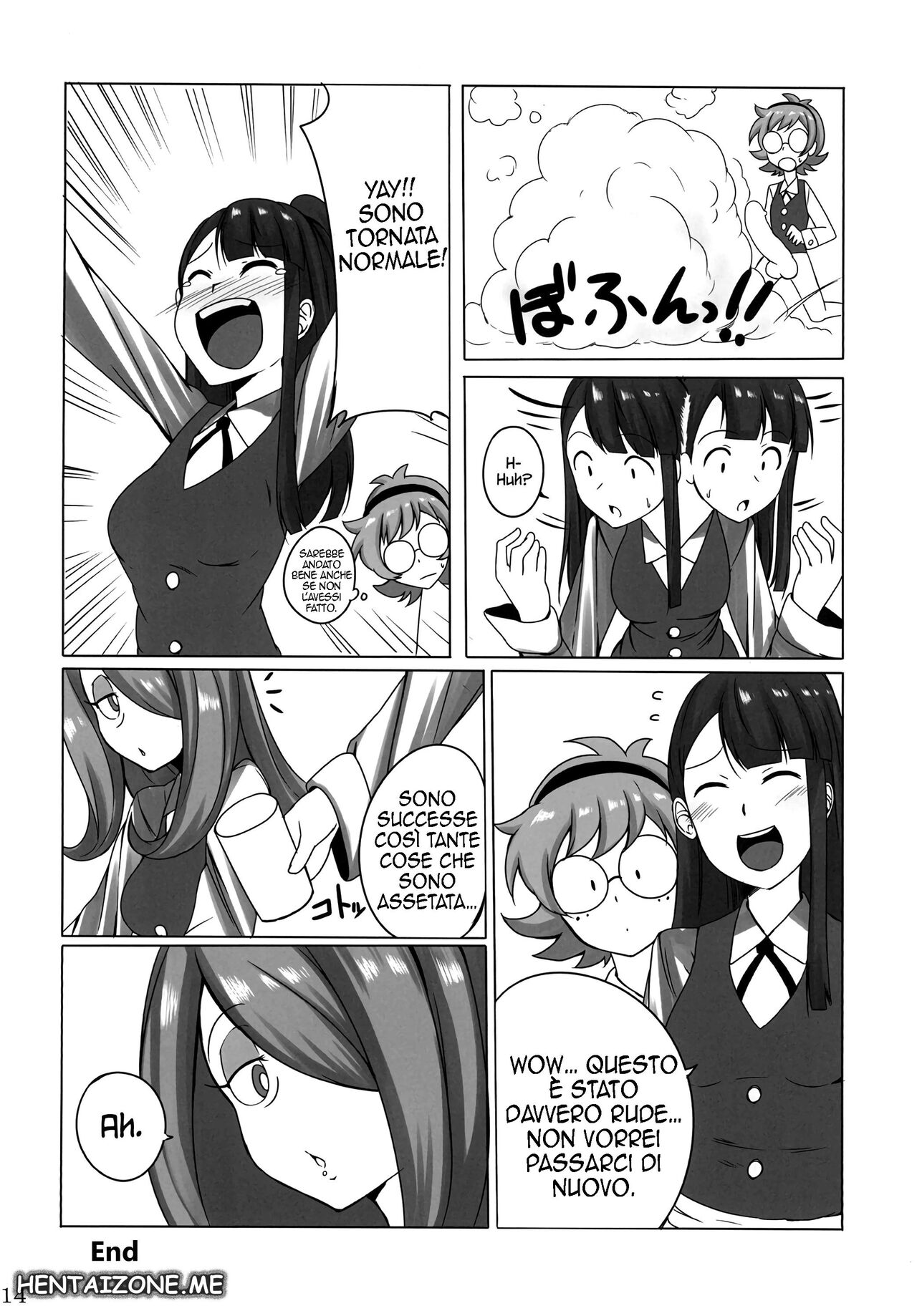 [Joibo no Juunin] Akko ga Waruin dakara! (Little Witch Academia) [Italian] image number 14