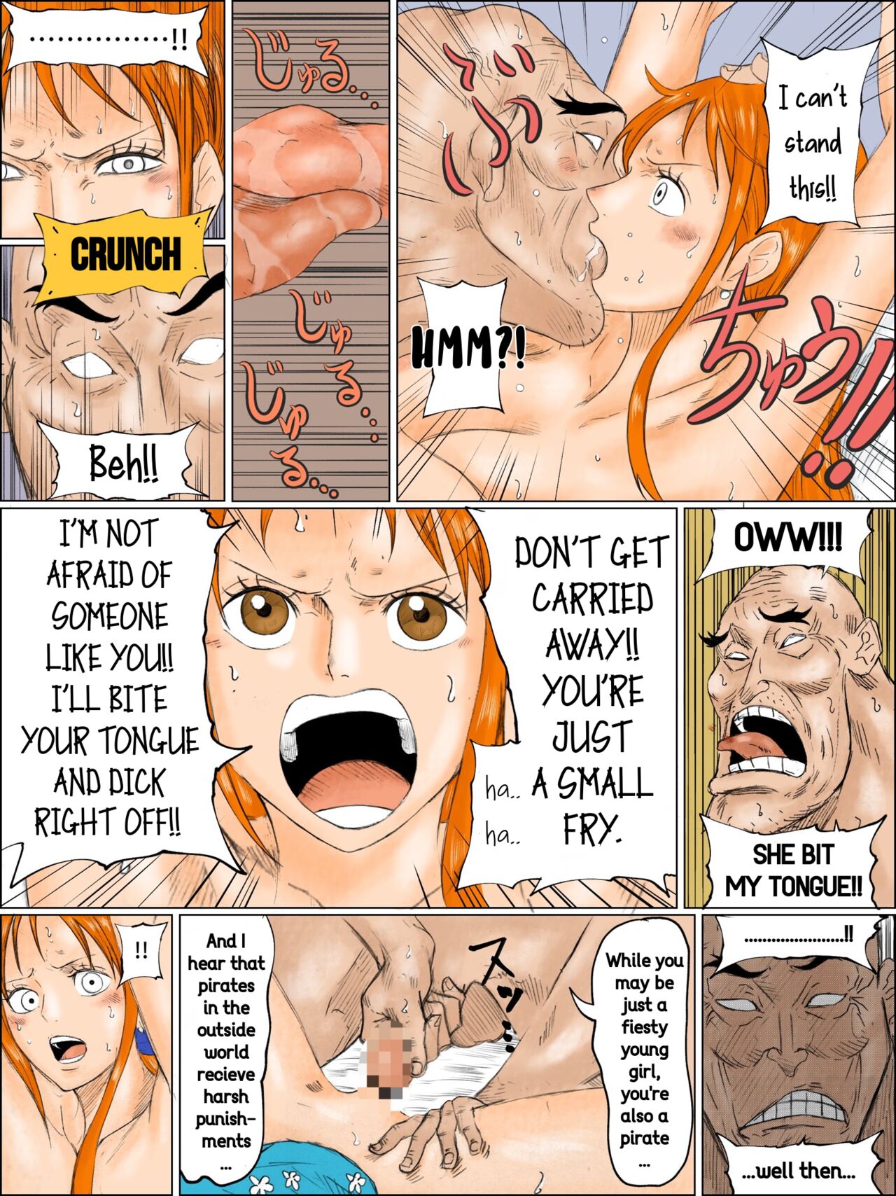 [Azurite] Nami Wanokuni + Bonus Page (One Piece) [English] [biggiedickie] [Digital] image number 3