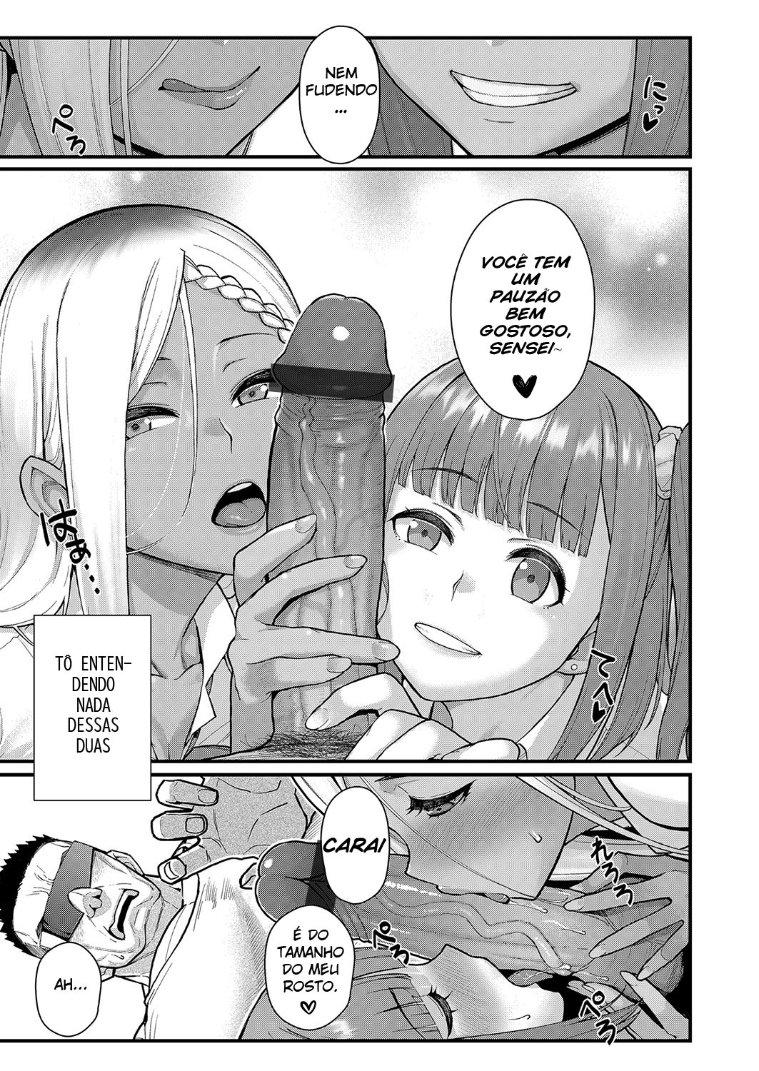 [Matsuka] Futairo x Yuugi ~ Mimi o Nurasu Inbina Duetto wa Shou Akuma-tachi no Wana ~ Kouhen | Two-Colored × Too Cheerful ~ Part 2 (COMIC Grape Vol. 97) [Portuguese-BR] 이미지 번호 7