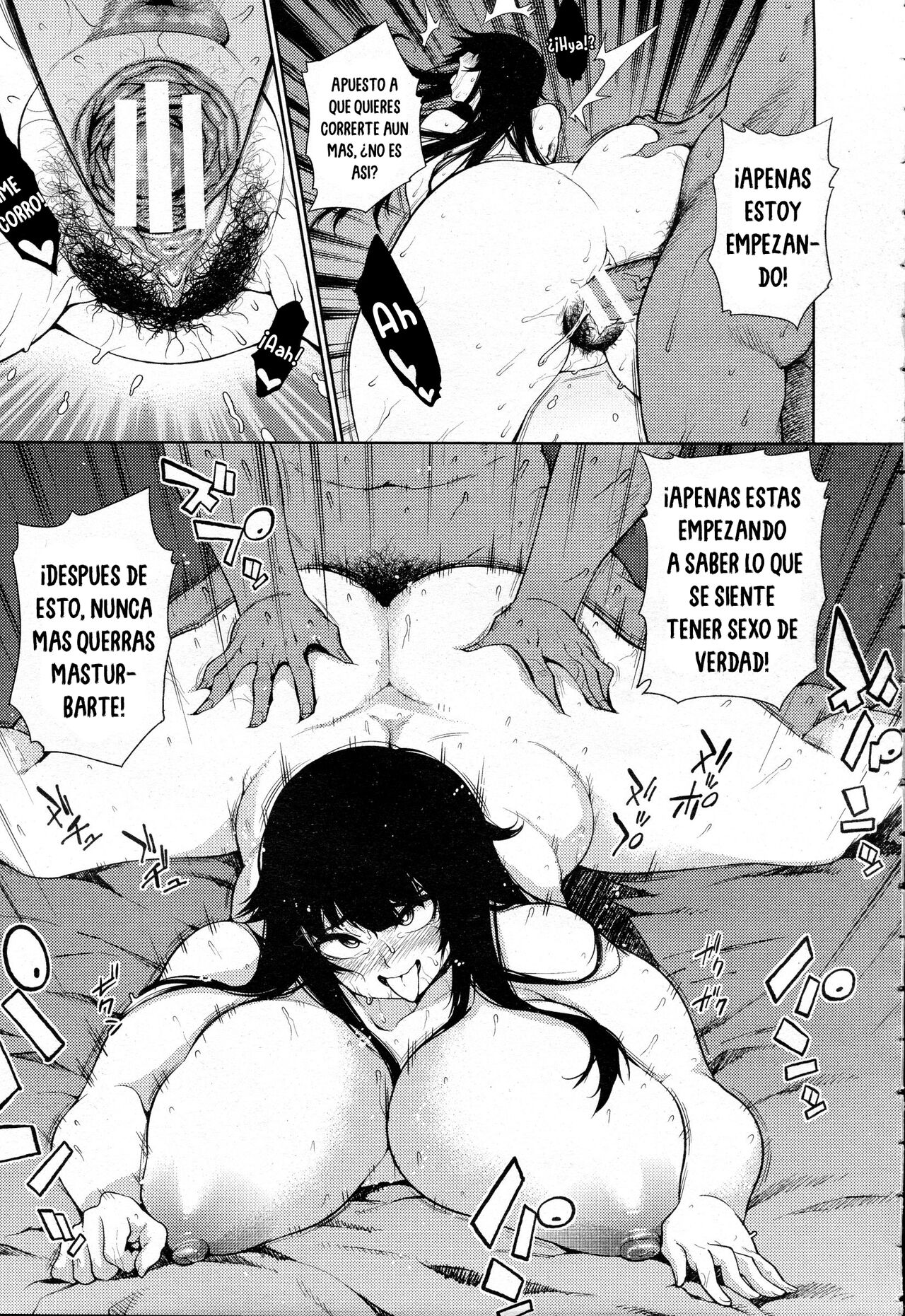 [KANZUME] OnaNEET Onee-chan (ANGEL Club 2015-04) [Spanish] [Ayanokoji el pelao] изображение № 17