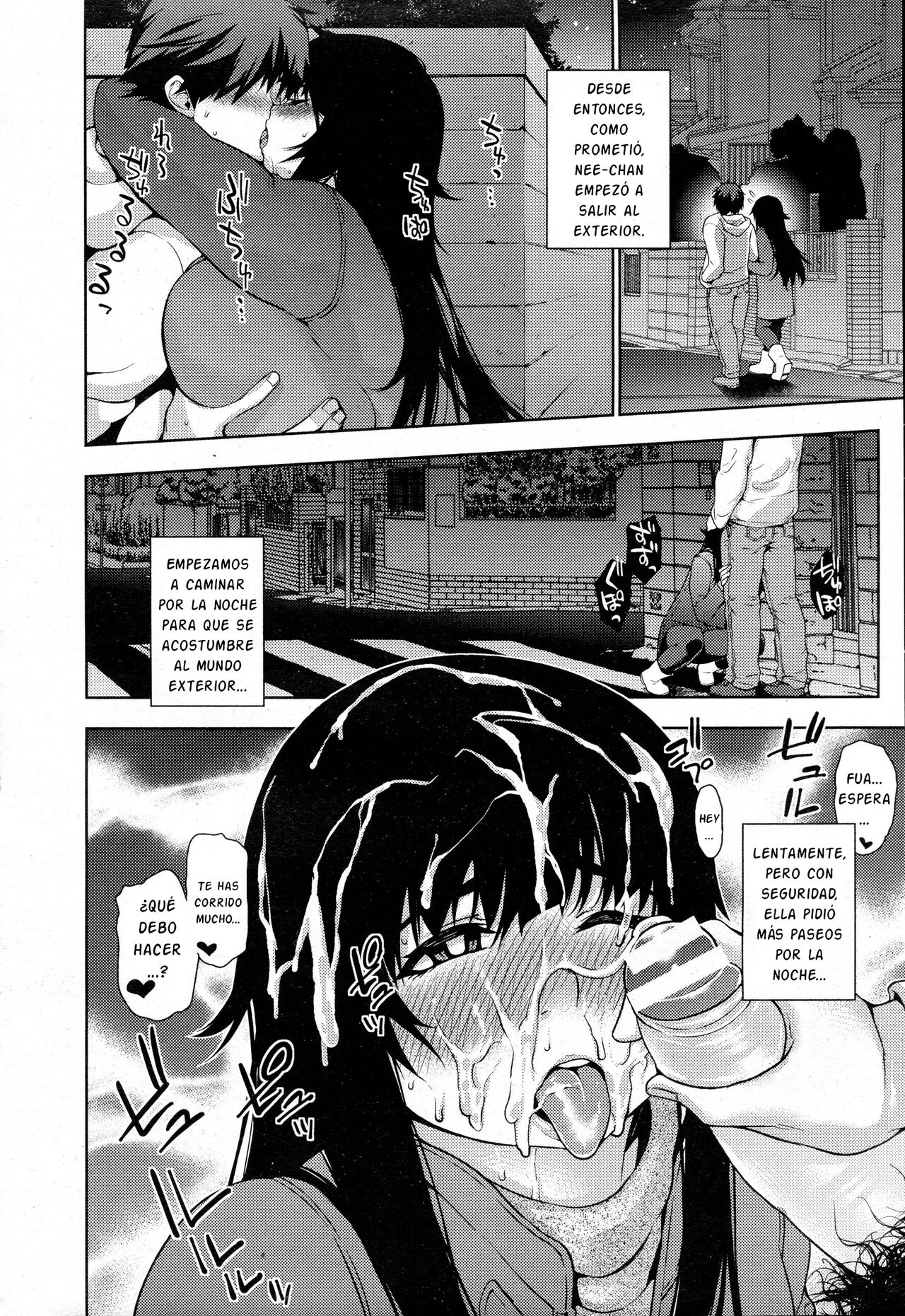 [KANZUME] OnaNEET Onee-chan (ANGEL Club 2015-04) [Spanish] [Ayanokoji el pelao] изображение № 20