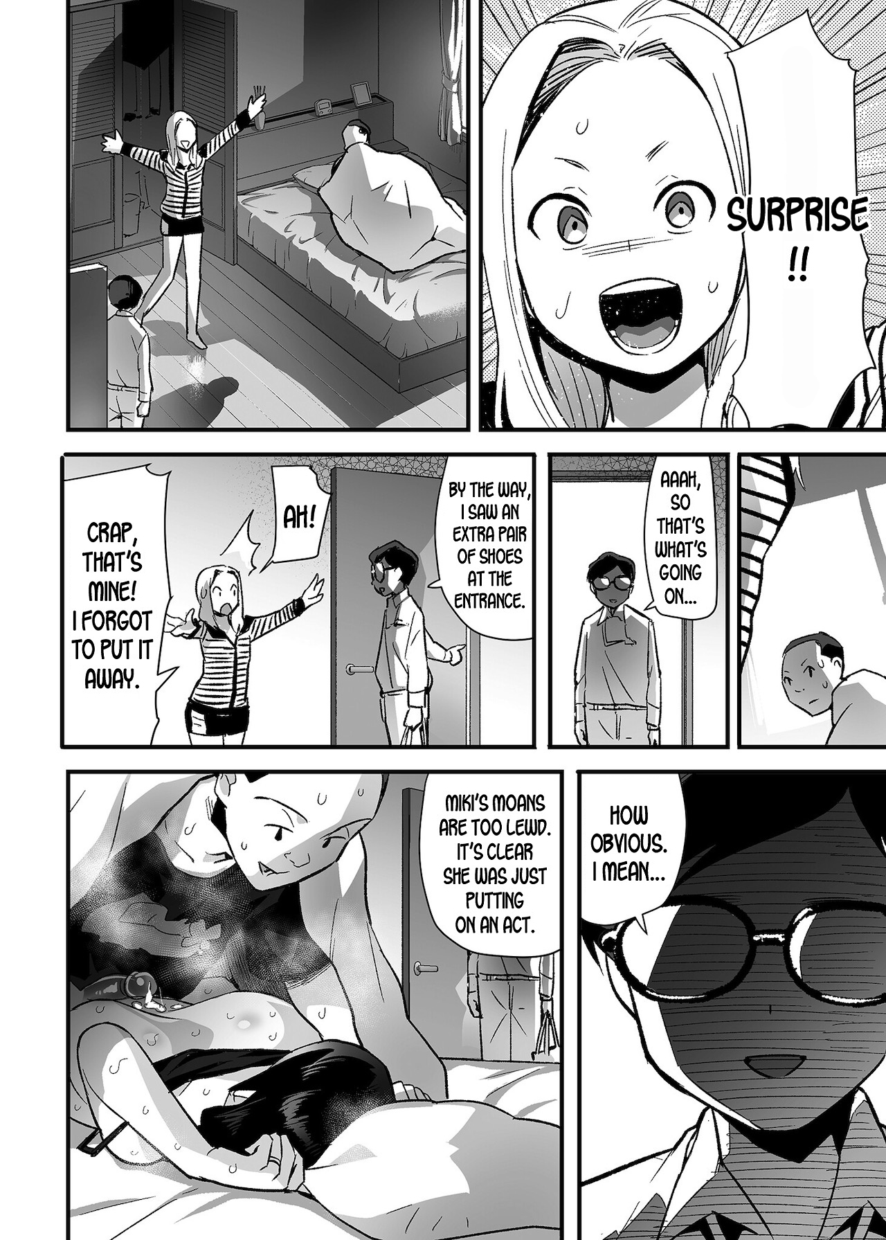 [OTOREKO (Toilet Komoru)] Hitozuma Netori Surprise ~Danna no Me no Mae de Chitsunai Shasei~ [English] {desudesu} [Decensored] [Digital] Bildnummer 35