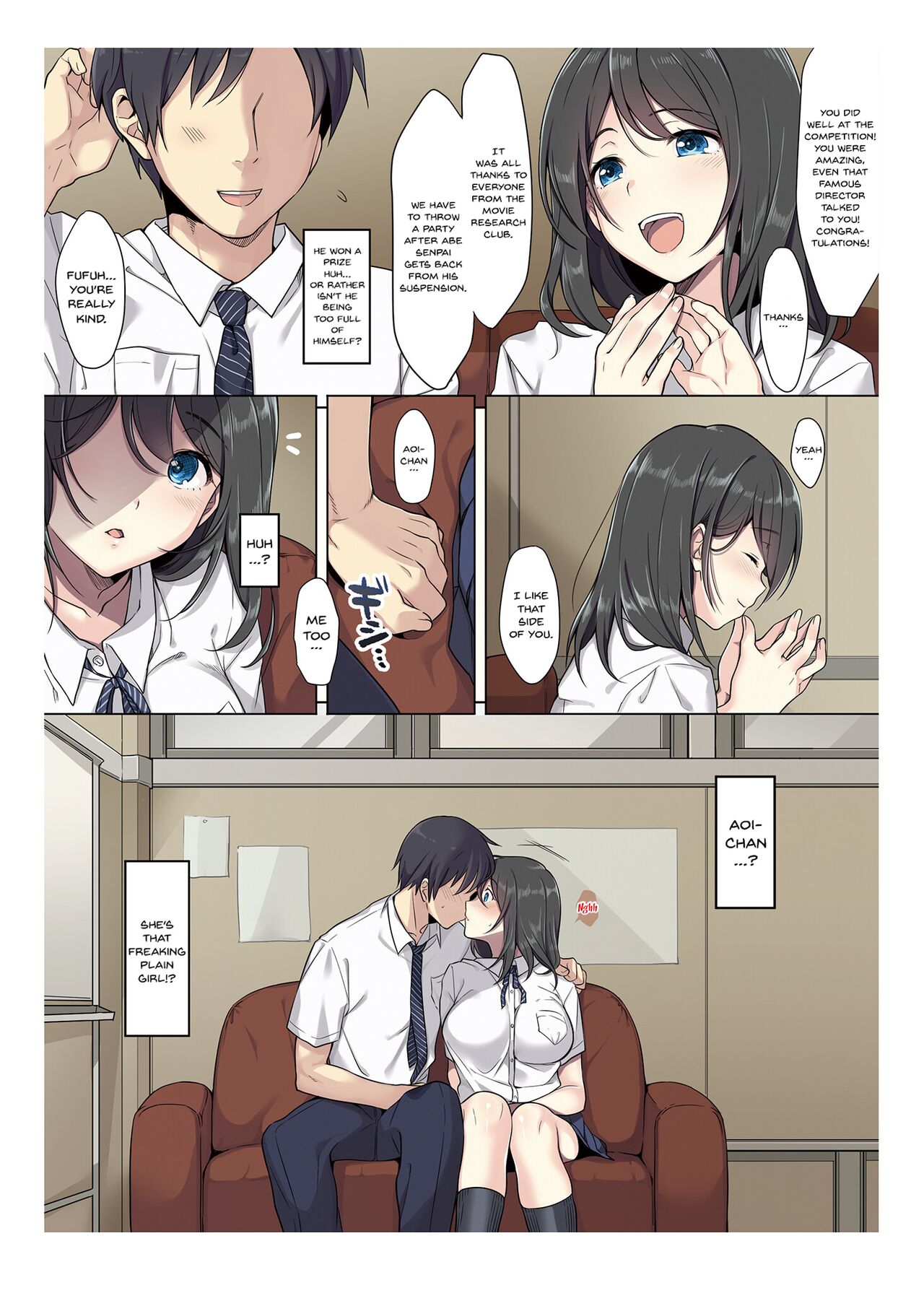 [Airy Socks] Kanojo no Okashita Ayamachi | Getting Fucked Is Her Fault [English] {Doujins.com} [Decensored] [Digital] изображение № 4