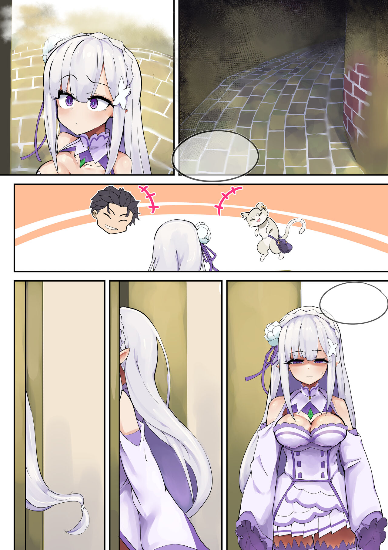 [Hyouhi Saibou] How to catch a half-elf (Re: Zero Emilia Manga) 11/22/2022 numero di immagine  2