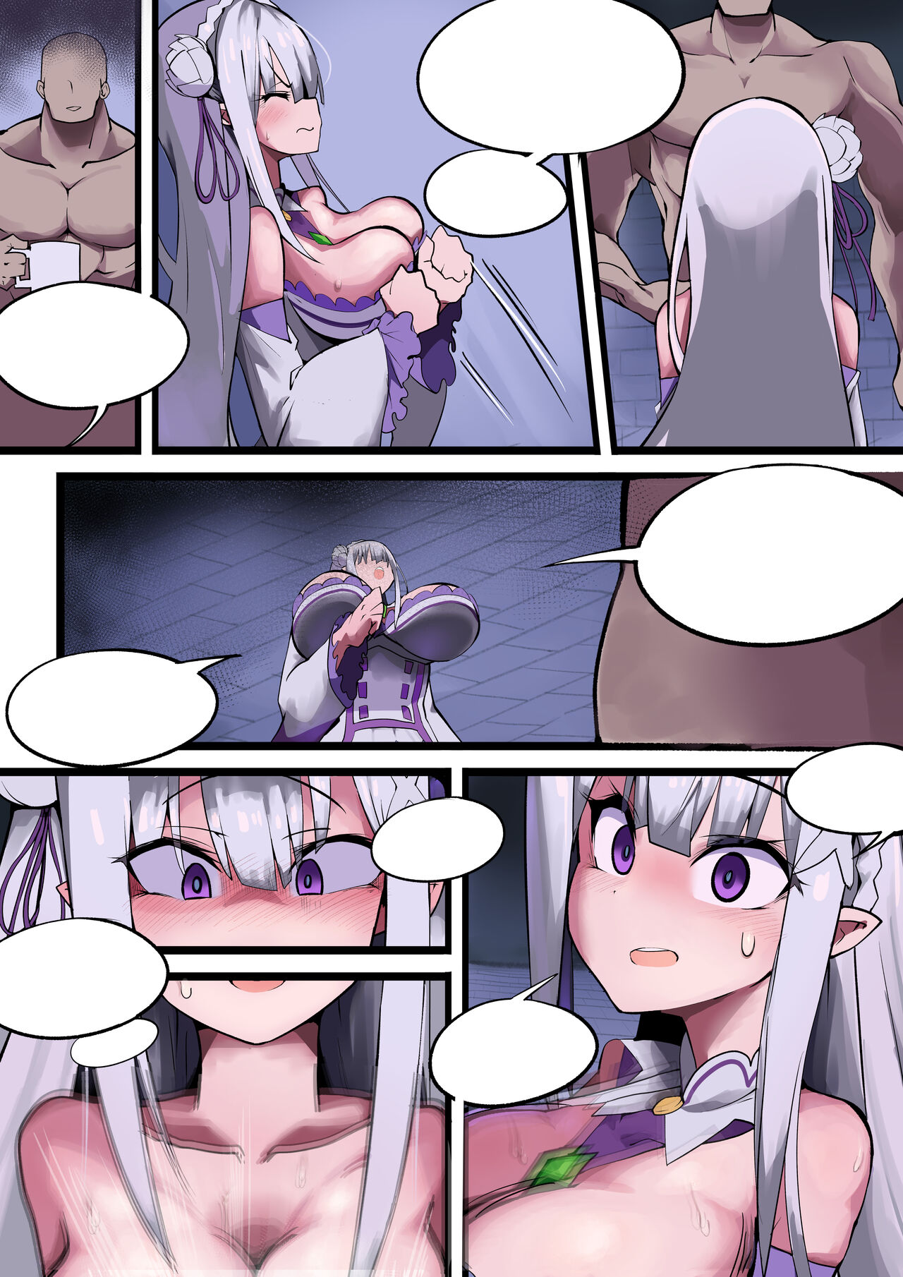 [Hyouhi Saibou] How to catch a half-elf (Re: Zero Emilia Manga) 11/22/2022 numero di immagine  14