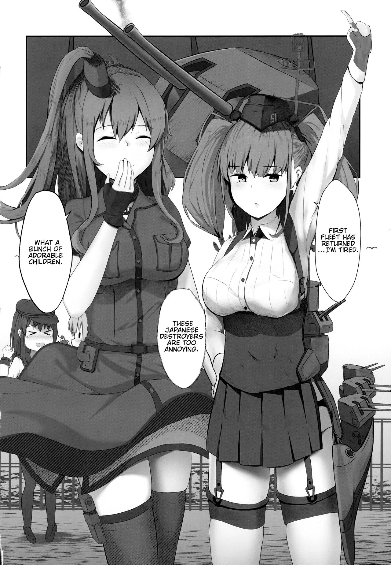(FF39) [dkaze] Atlanta Wants More (Kantai Collection -KanColle-) [English] [FMLTranslations] [Uncensored] Bildnummer 3