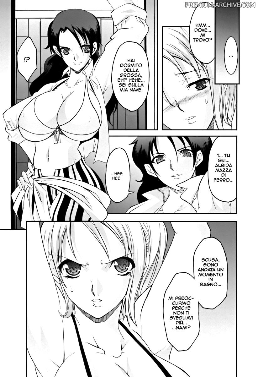 (C70) [Youkai Tamanokoshi (CHIRO)] SILENT SEA -Revenge!!- | Vendetta a Silent Sea (One Piece) [Italian] numero di immagine  2