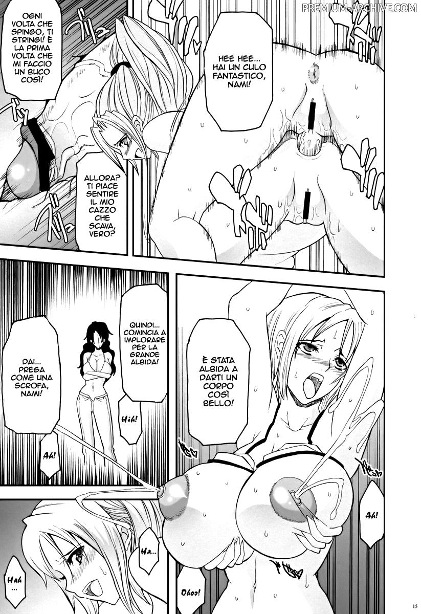 (C70) [Youkai Tamanokoshi (CHIRO)] SILENT SEA -Revenge!!- | Vendetta a Silent Sea (One Piece) [Italian] numero di immagine  14