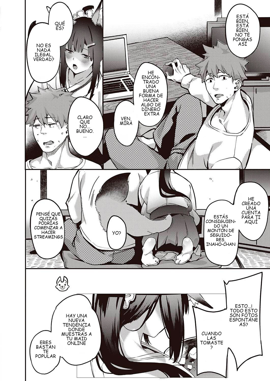 [Bunga] Ometsuke Kitsune Inaho-chan (COMIC ExE 31) [Spanish] [Digital] image number 2