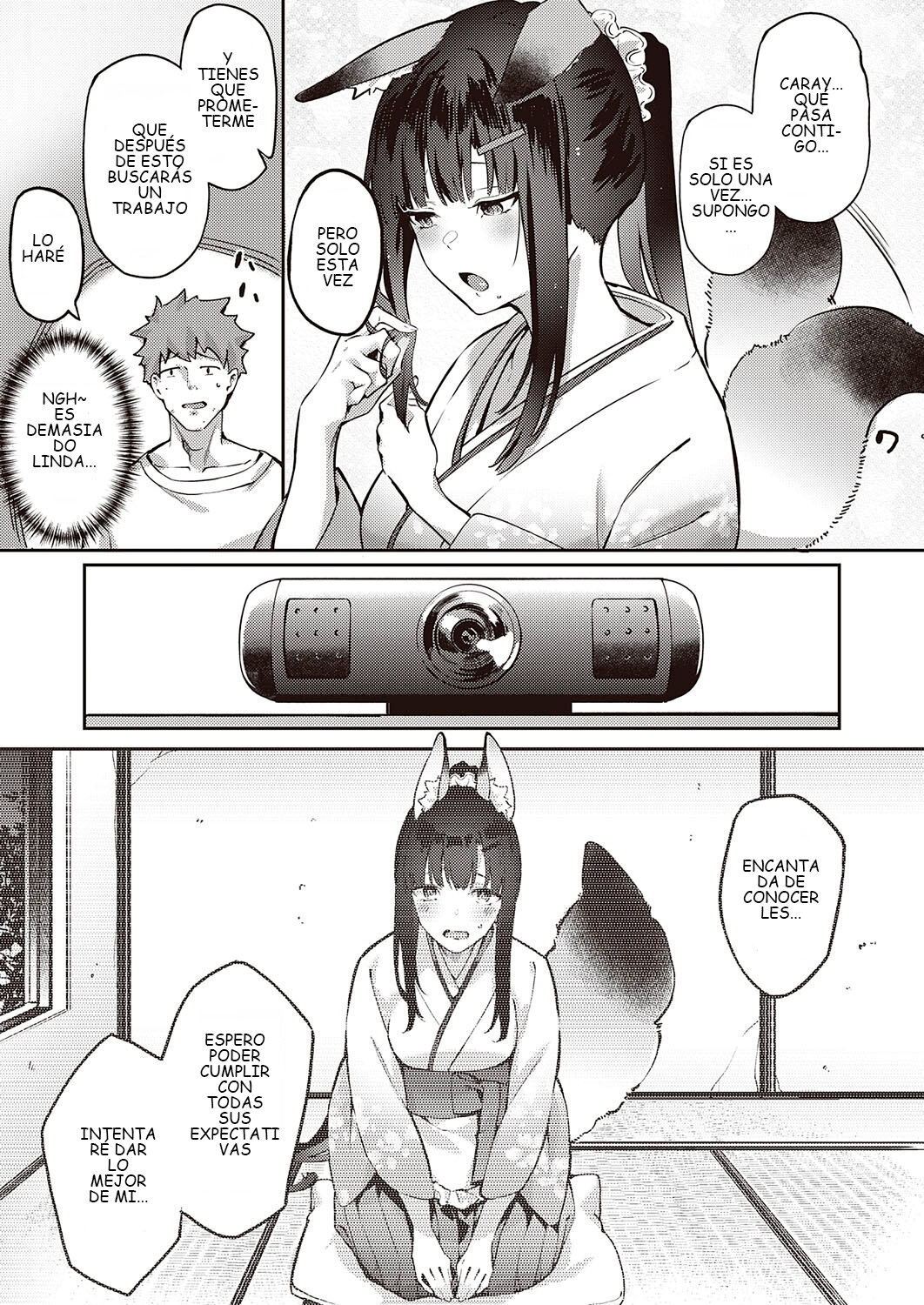 [Bunga] Ometsuke Kitsune Inaho-chan (COMIC ExE 31) [Spanish] [Digital] image number 5