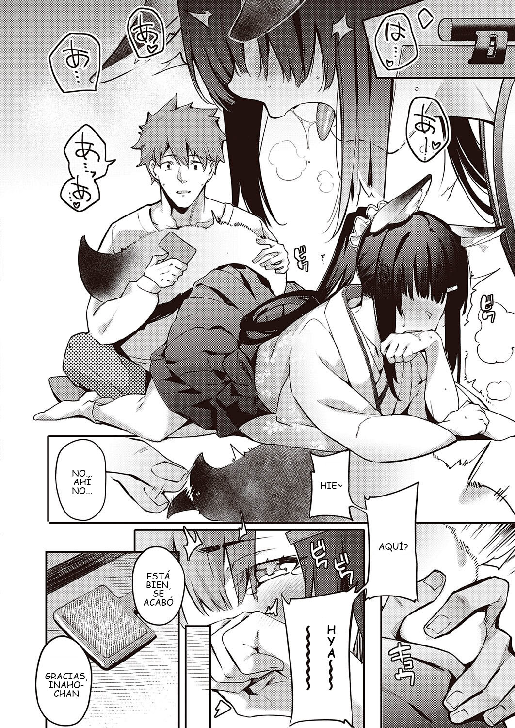 [Bunga] Ometsuke Kitsune Inaho-chan (COMIC ExE 31) [Spanish] [Digital] image number 8