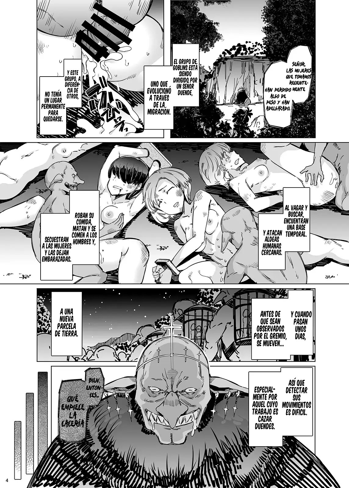 [Furansowa (EBA)] Ushikai Musume no Kugen | The Cowgirl's Suffering (Goblin Slayer) [Spanish] [El basurero de Beth] [Digital] изображение № 4