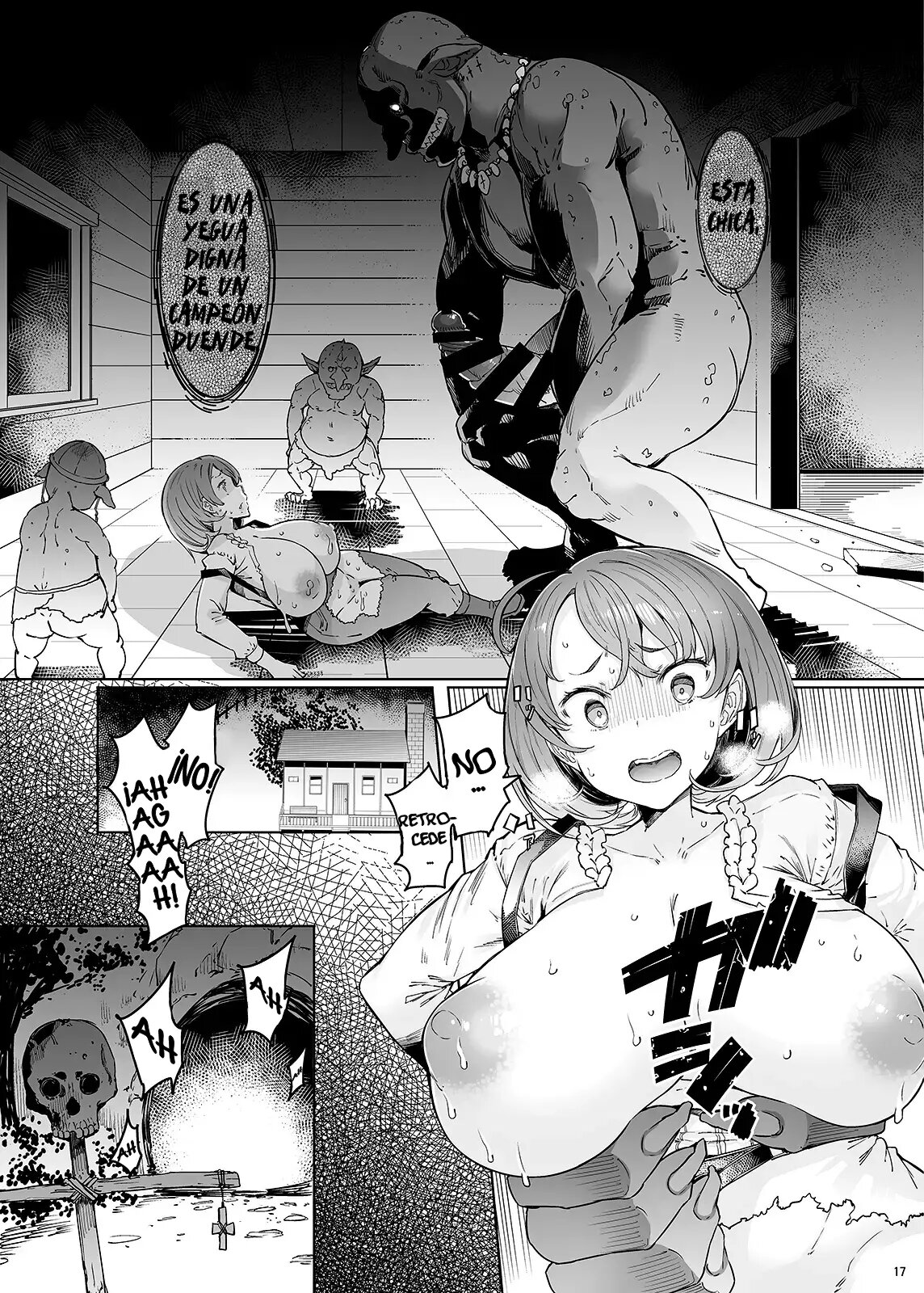 [Furansowa (EBA)] Ushikai Musume no Kugen | The Cowgirl's Suffering (Goblin Slayer) [Spanish] [El basurero de Beth] [Digital] изображение № 17