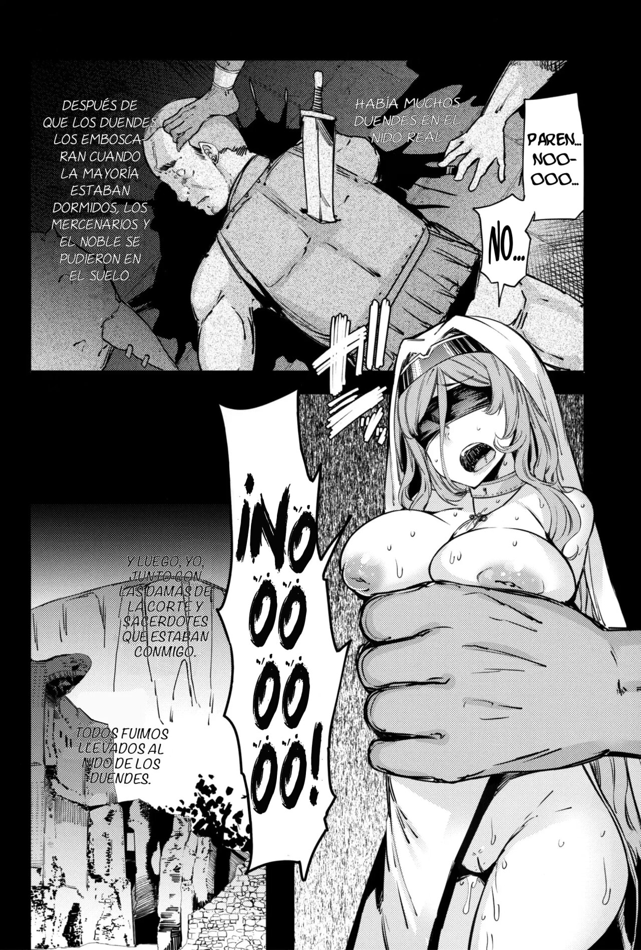 (C95) [Furansowa (EBA)] Sanku no Otome Zenpen (Goblin Slayer) [Spanish] [El basurero de Beth] [Digital] 画像番号 28