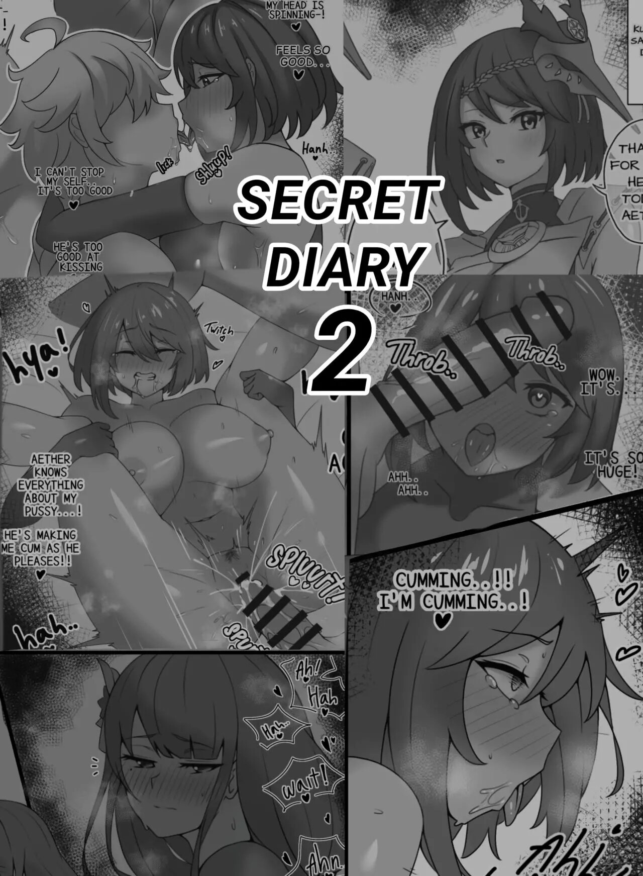[Akazuan_19] Secret DIARY - Kujou Sara (Genshin Impact) #2  [Spanish] [Nameless2] изображение № 2