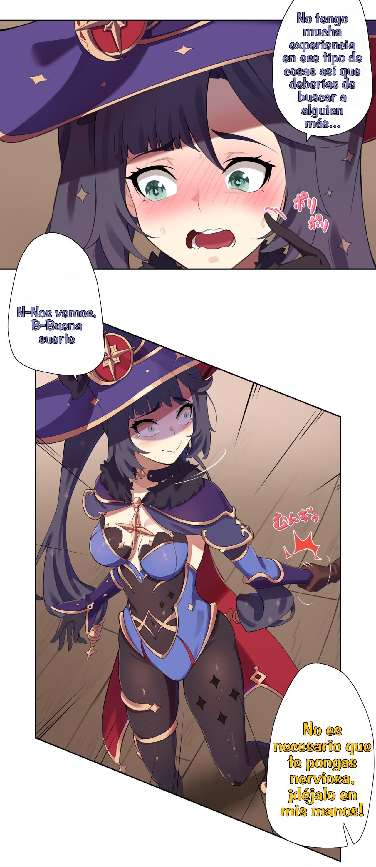 [AngryKuma] Mona Manga (Genshin Impact)  [Spanish] [Nameless2] image number 5