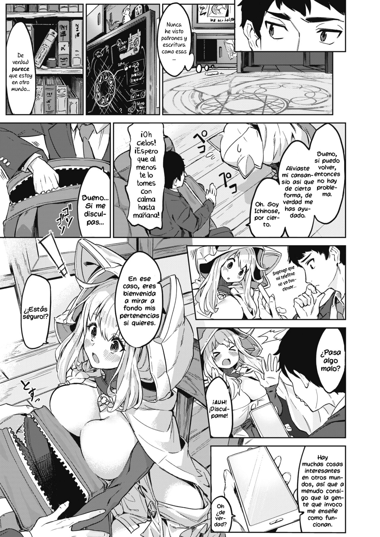[Croriin] Oshiete! Isekai Seibunka (Isekai Rakuten Vol.2) [Spanish] [Anamnesis Scanlation] image number 6