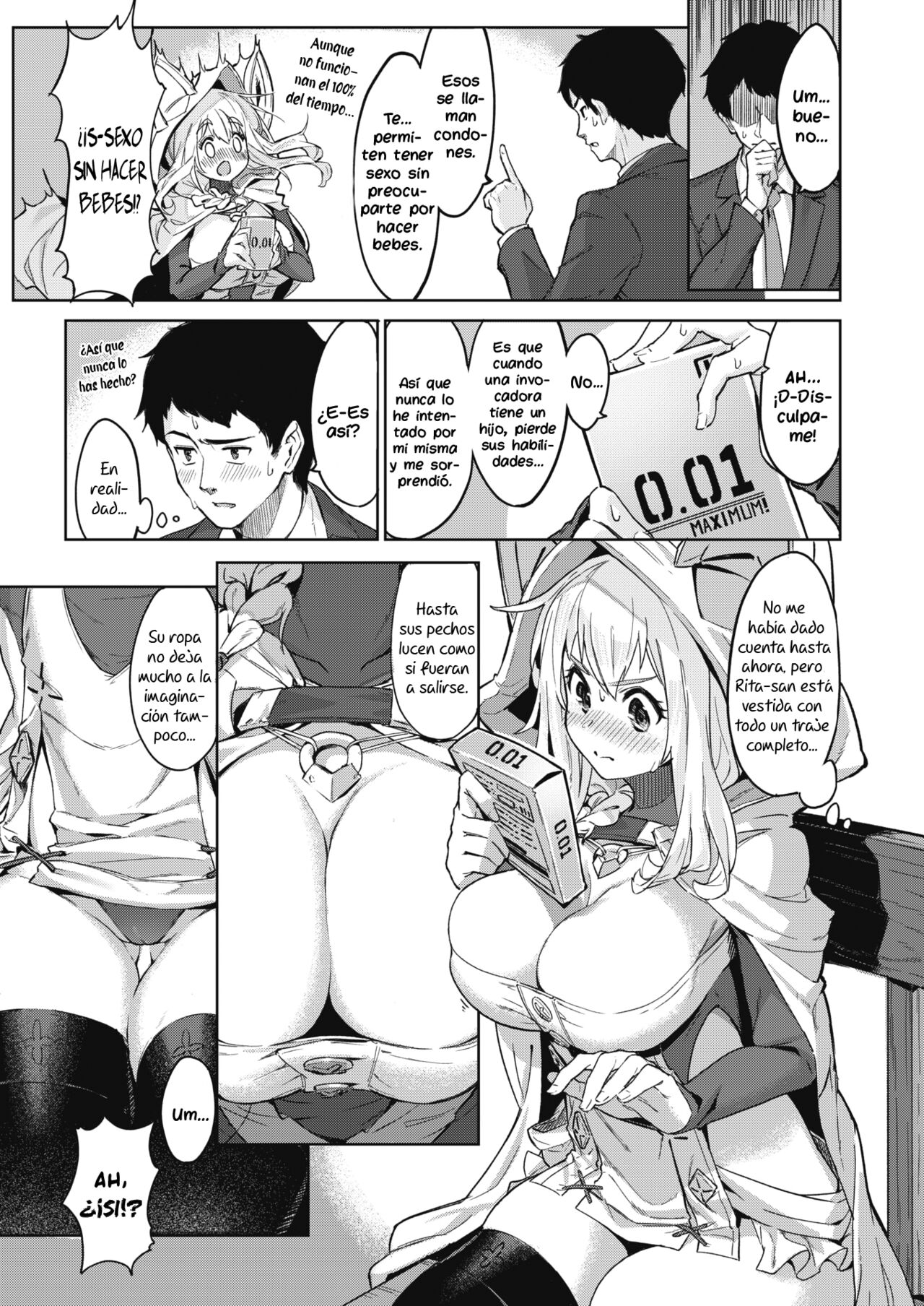 [Croriin] Oshiete! Isekai Seibunka (Isekai Rakuten Vol.2) [Spanish] [Anamnesis Scanlation] image number 8